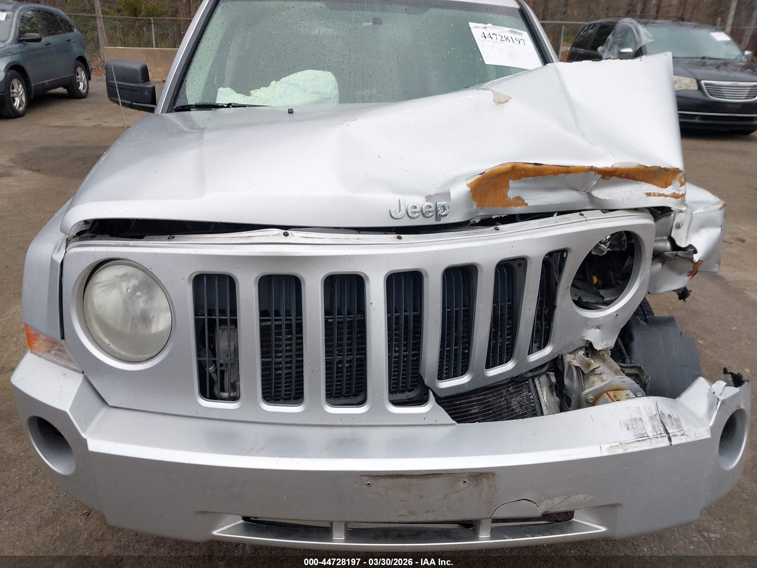 2009 Jeep Patriot Sport Gray vin: 1J4FT28A89D125113