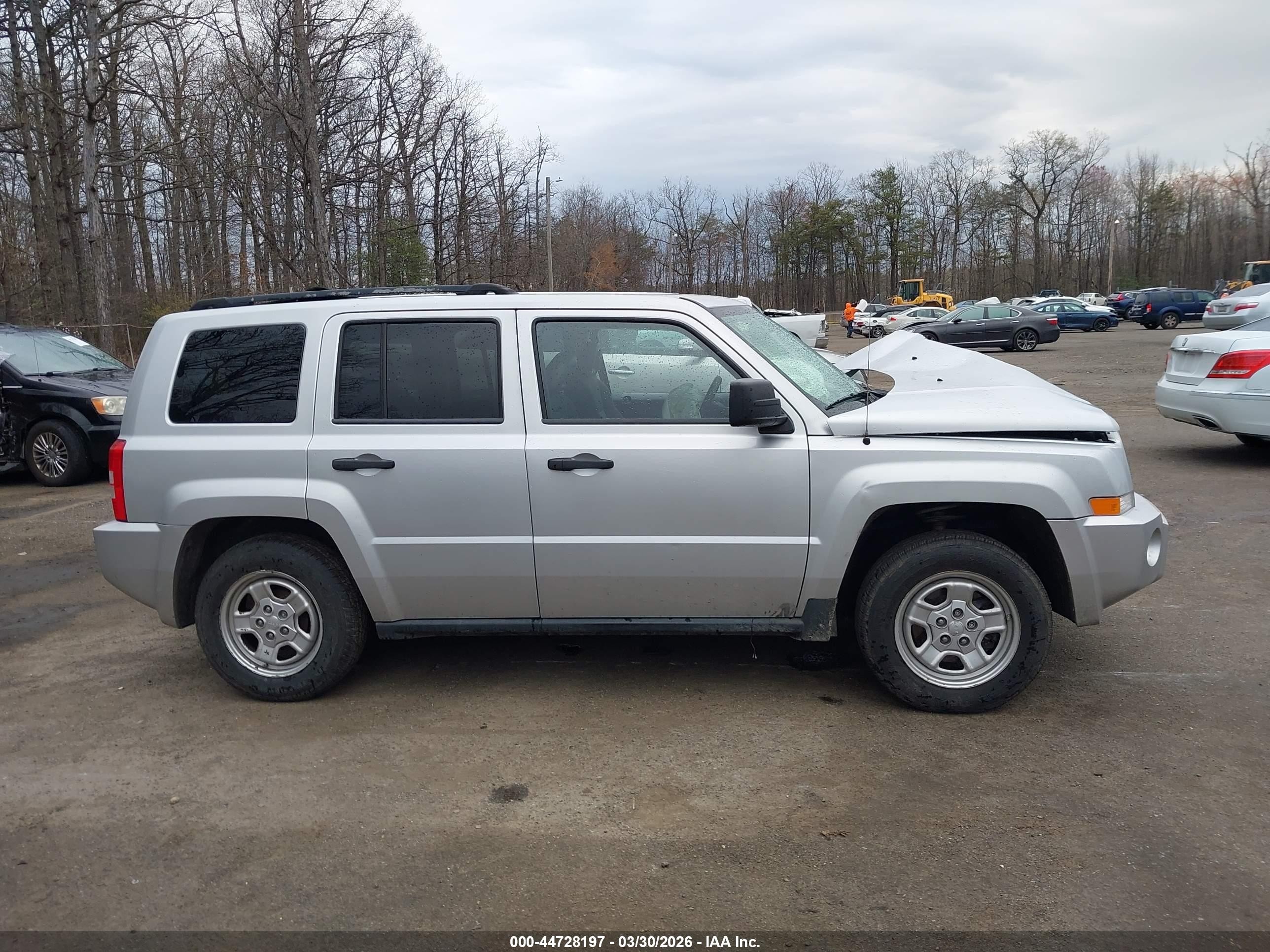 2009 Jeep Patriot Sport Gray vin: 1J4FT28A89D125113