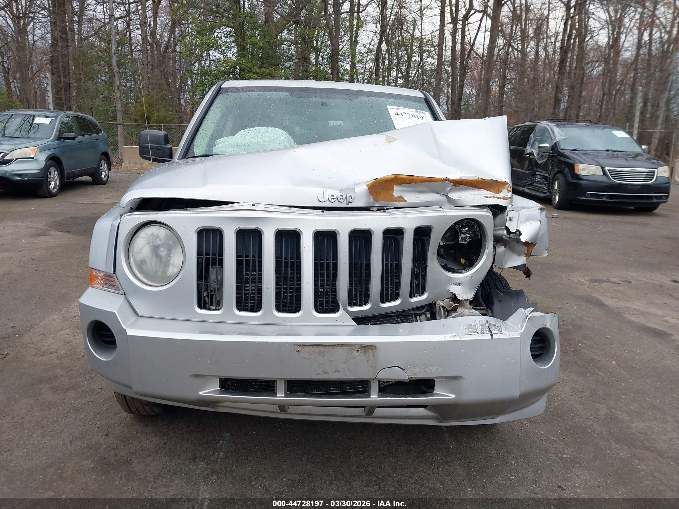 2009 Jeep Patriot Sport Gray vin: 1J4FT28A89D125113