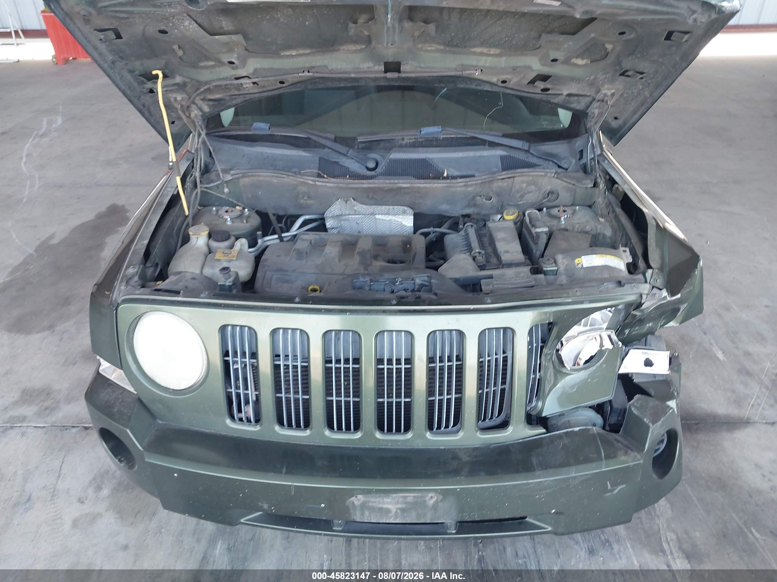 2009 Jeep Patriot Sport Green vin: 1J4FT28B09D227904