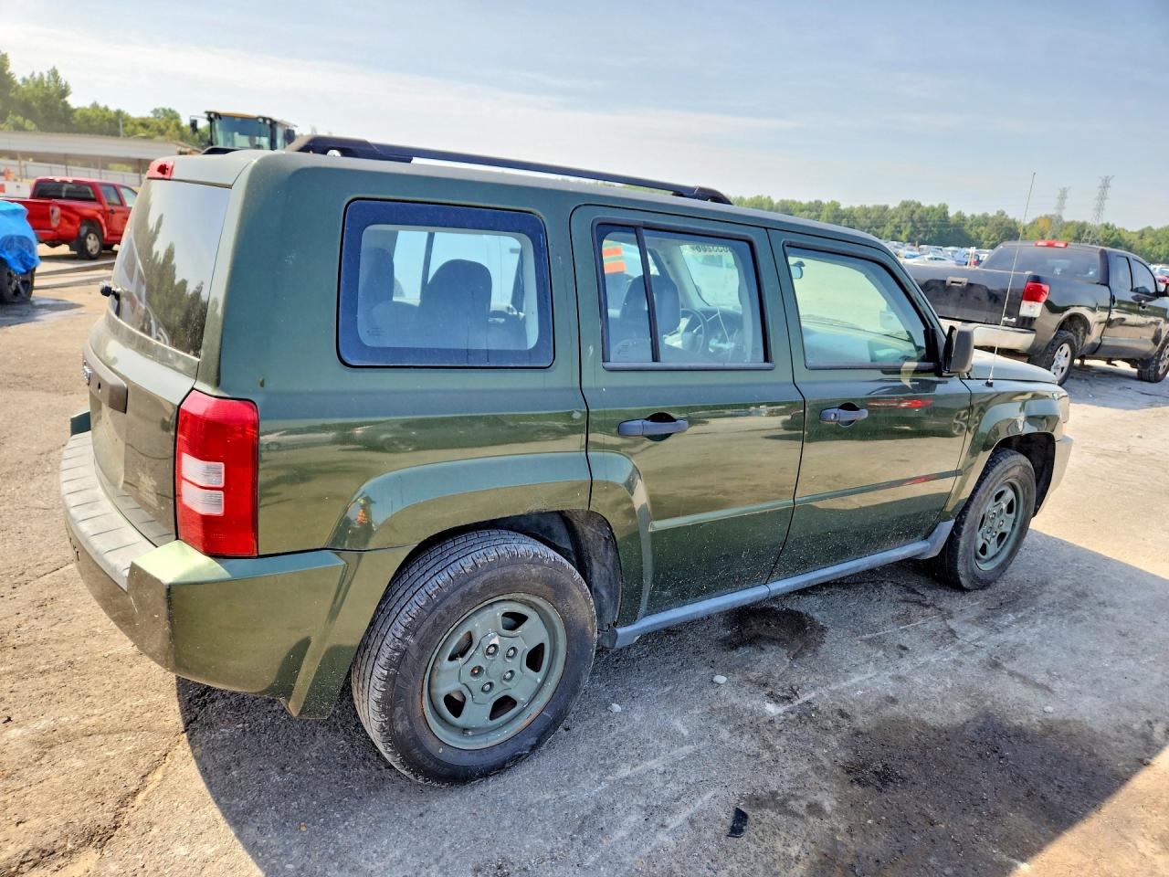 2009 Jeep Patriot Sport Green vin: 1J4FT28B19D130226