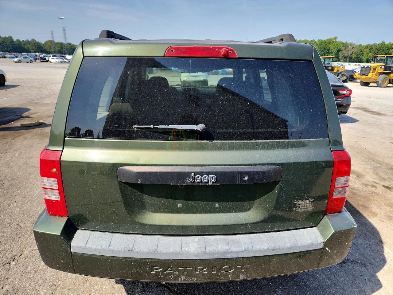 2009 Jeep Patriot Sport Green vin: 1J4FT28B19D130226