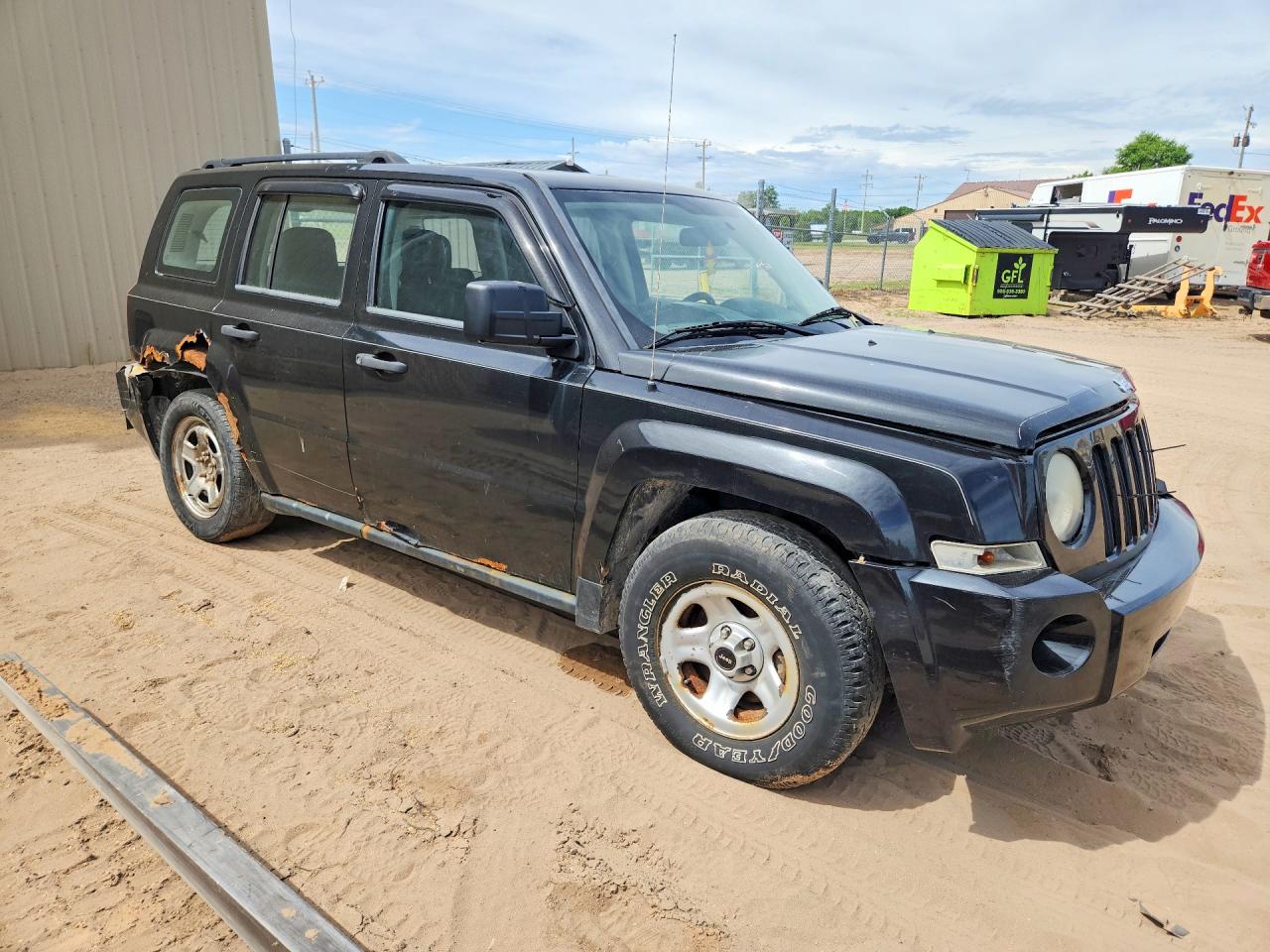 2009 Jeep Patriot Sport Black vin: 1J4FT28B19D209458