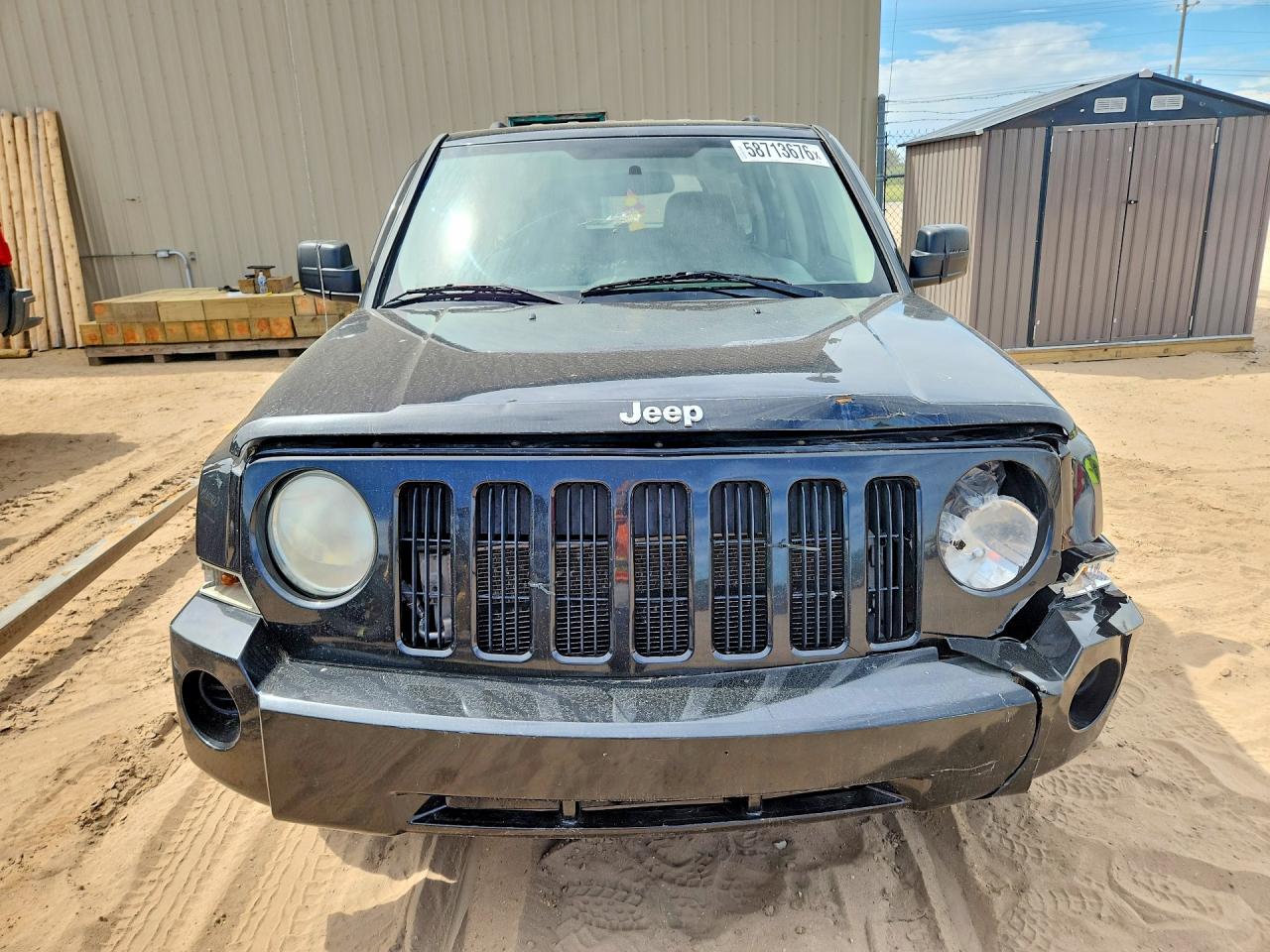 2009 Jeep Patriot Sport Black vin: 1J4FT28B19D209458