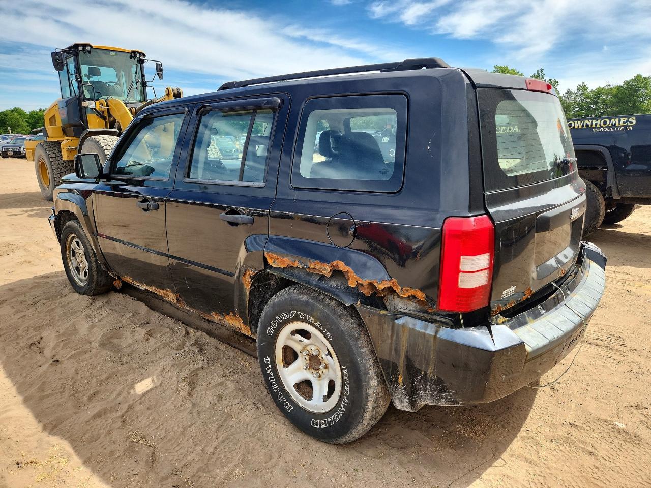 2009 Jeep Patriot Sport Black vin: 1J4FT28B19D209458