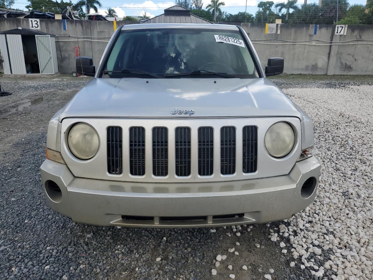 2009 Jeep Patriot Sport Silver vin: 1J4FT28B29D154745