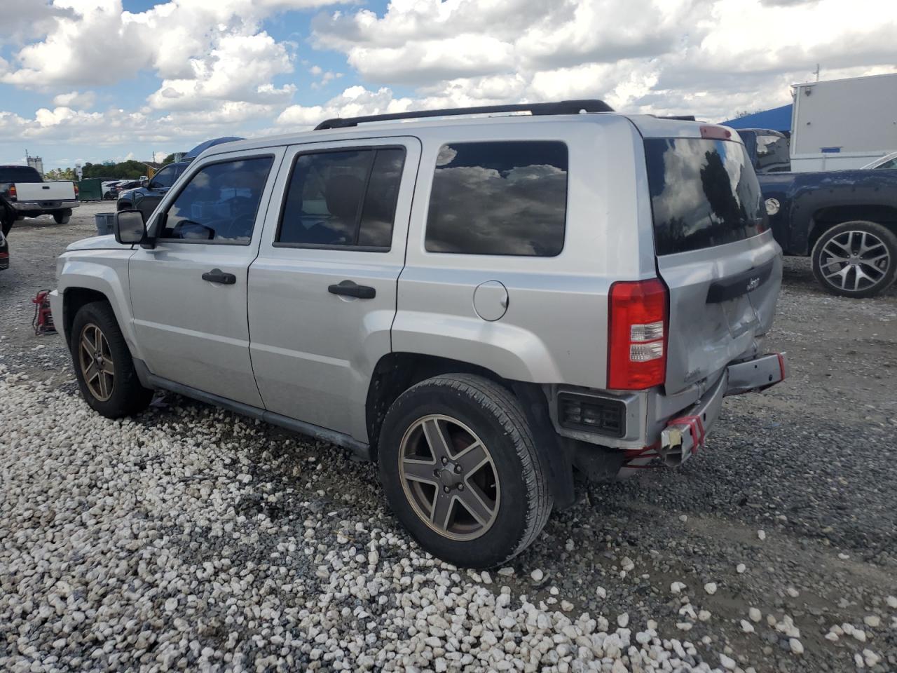 2009 Jeep Patriot Sport Silver vin: 1J4FT28B29D154745
