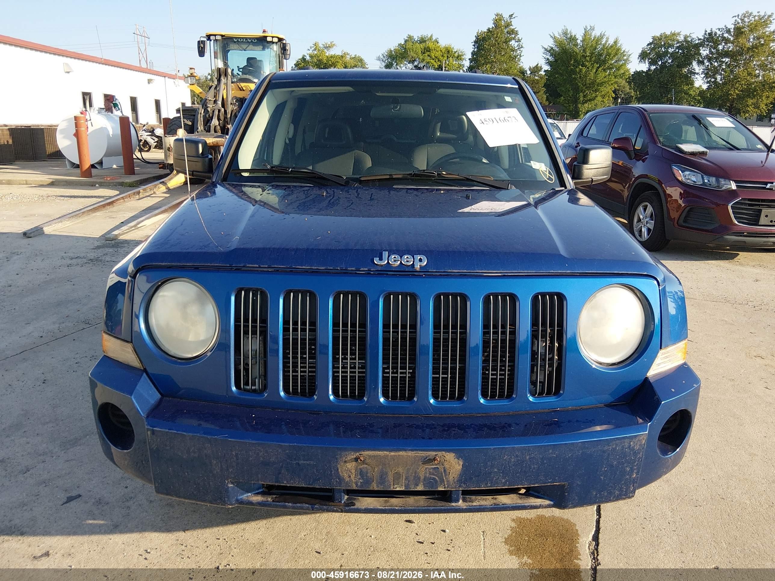 2009 Jeep Patriot Sport Blue vin: 1J4FT28B29D183453