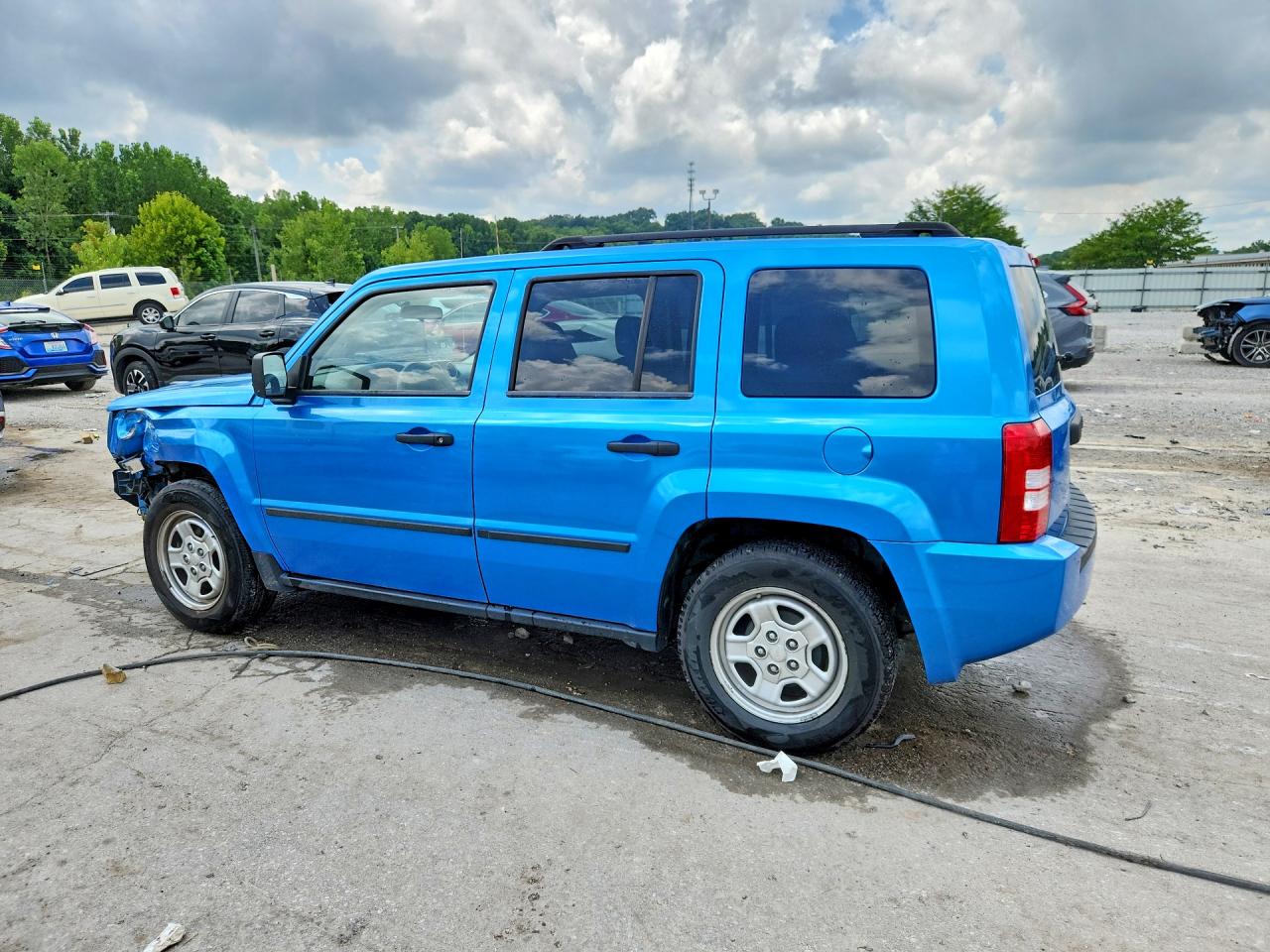 2009 Jeep Patriot Sport Blue vin: 1J4FT28B29D206083