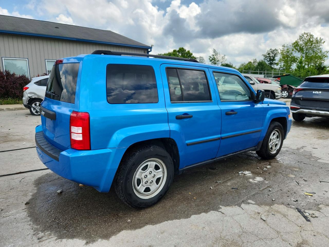 2009 Jeep Patriot Sport Blue vin: 1J4FT28B29D206083