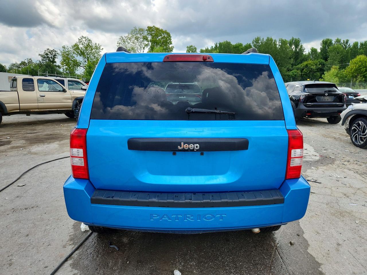 2009 Jeep Patriot Sport Blue vin: 1J4FT28B29D206083