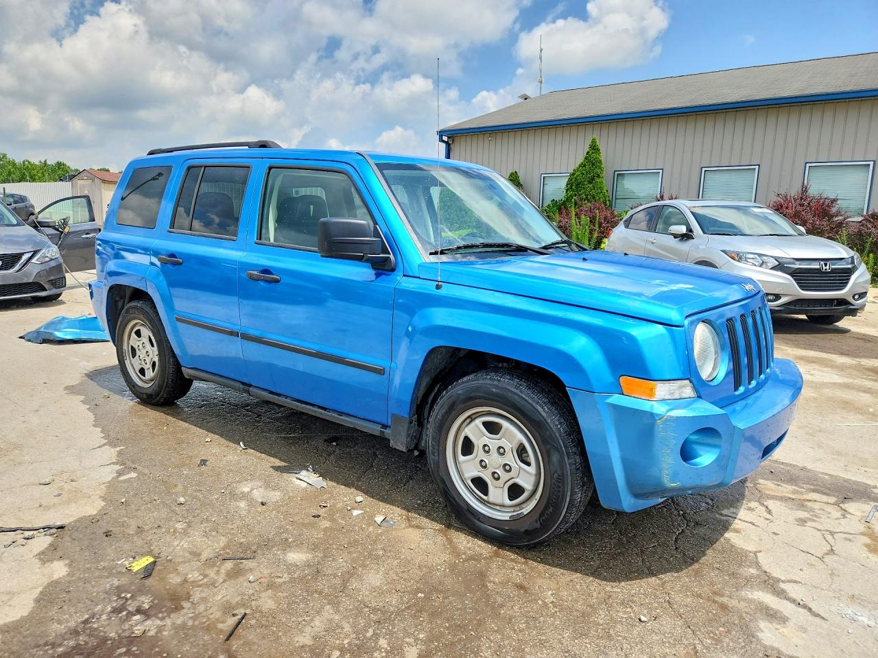 2009 Jeep Patriot Sport Blue vin: 1J4FT28B29D206083