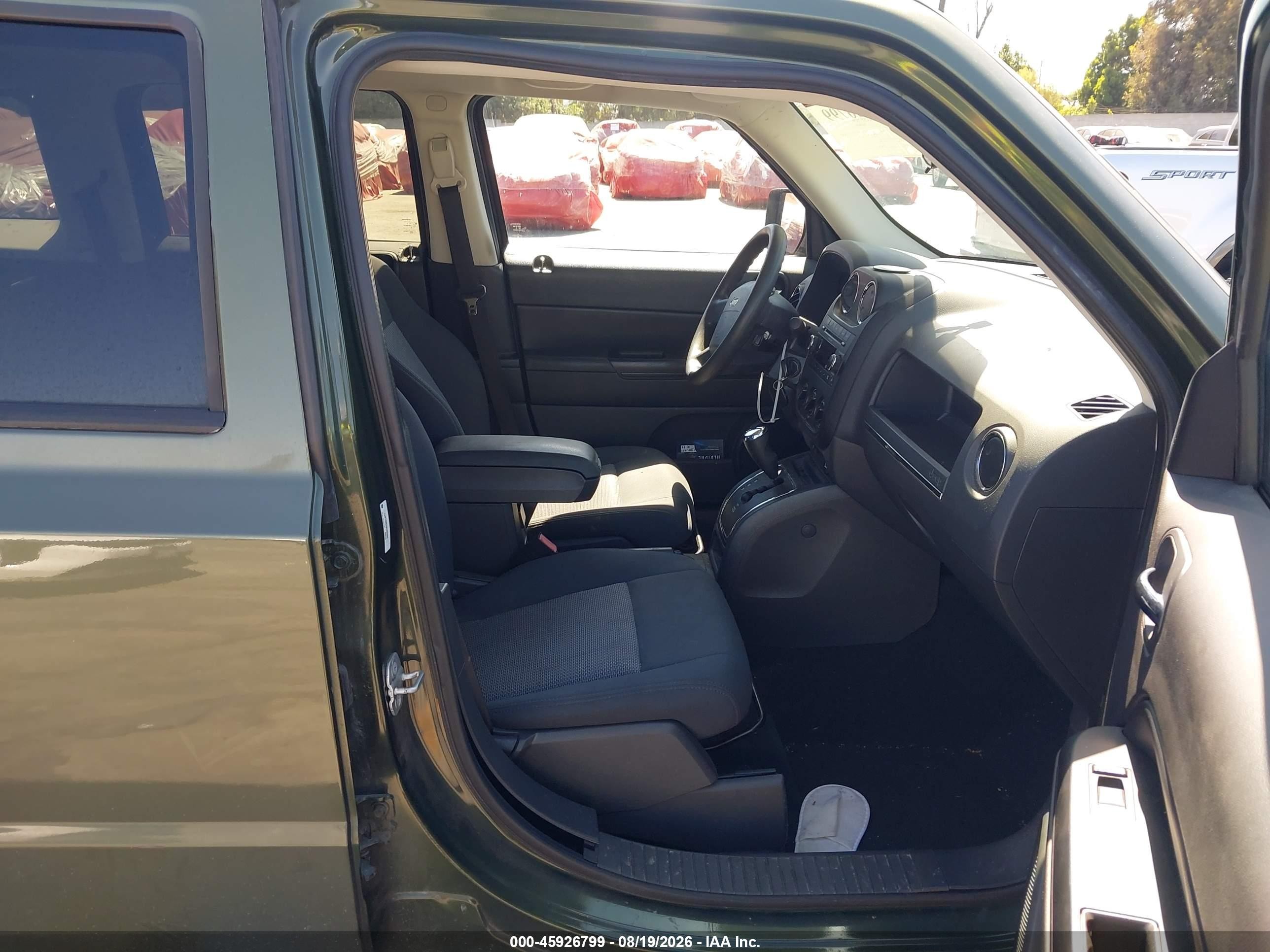 2009 Jeep Patriot Sport Зеленый vin: 1J4FT28B29D250682