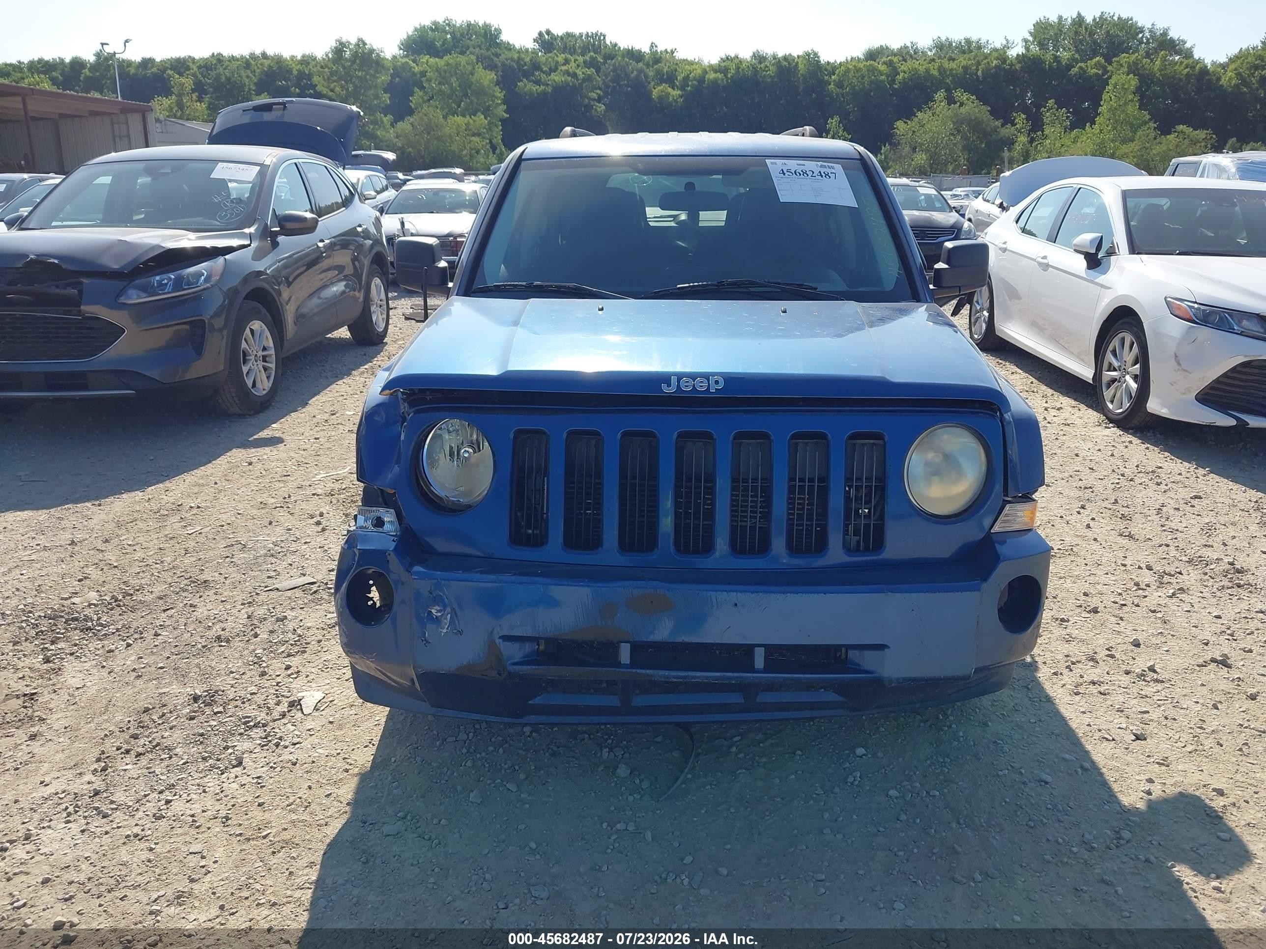 2009 Jeep Patriot Sport Синий vin: 1J4FT28B39D134651
