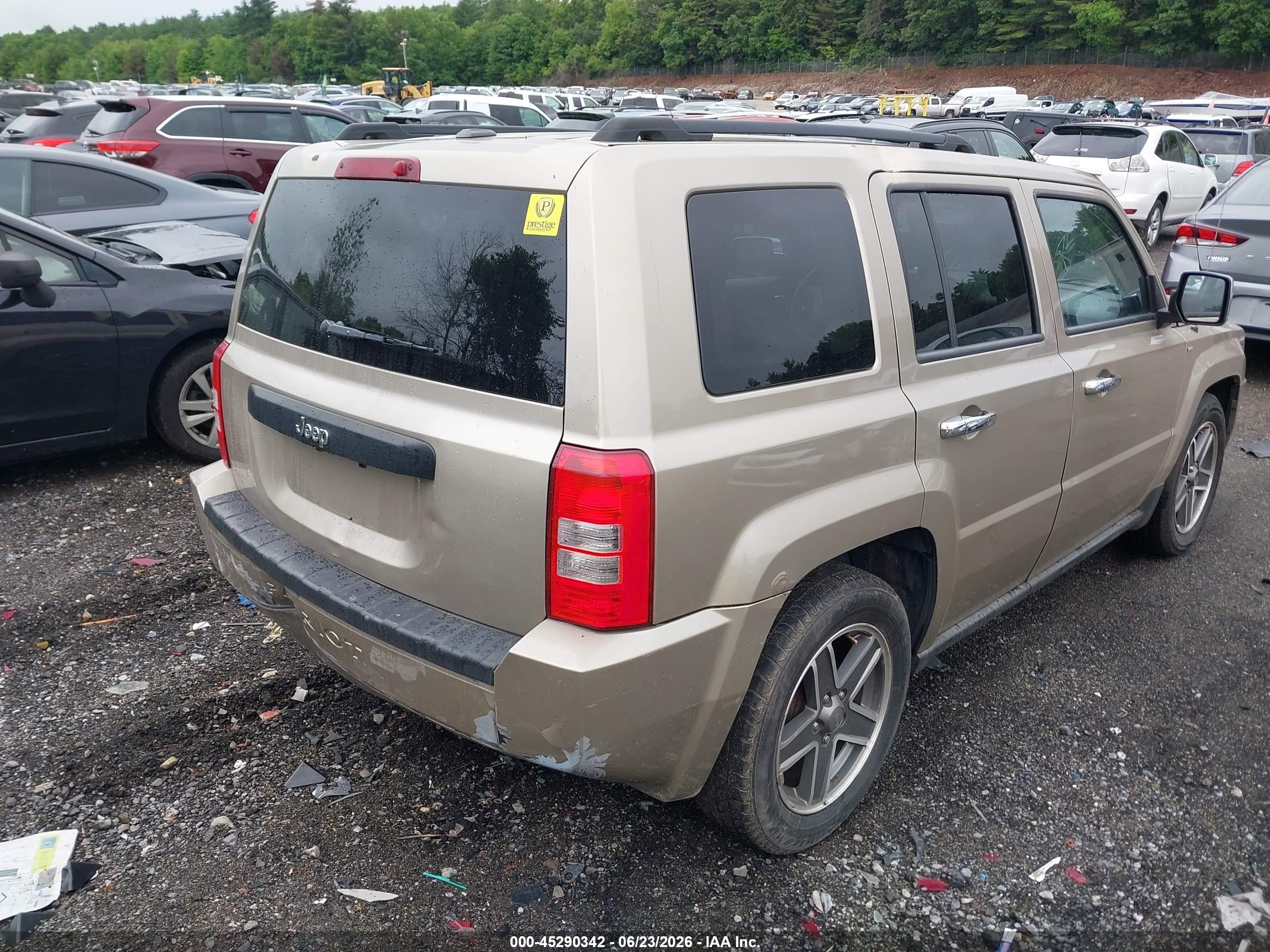 2009 Jeep Patriot Sport Brown vin: 1J4FT28B39D147237