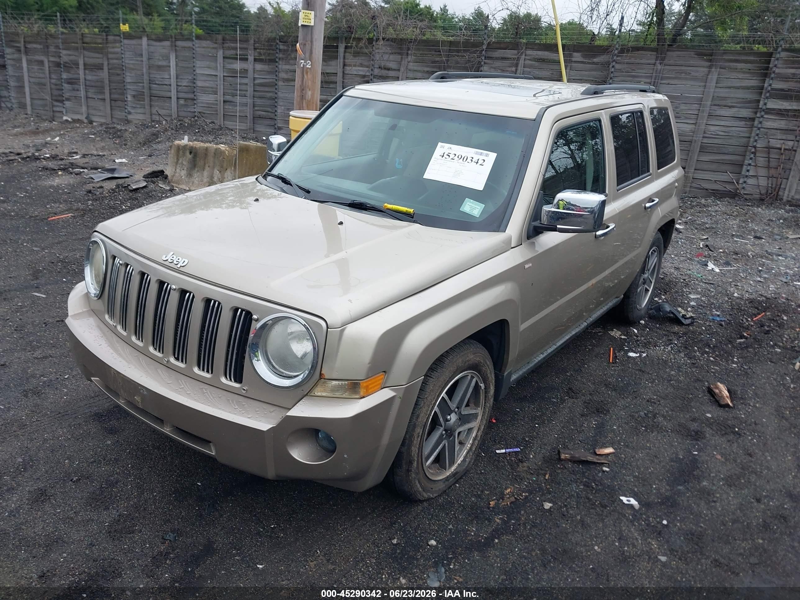 2009 Jeep Patriot Sport Brown vin: 1J4FT28B39D147237