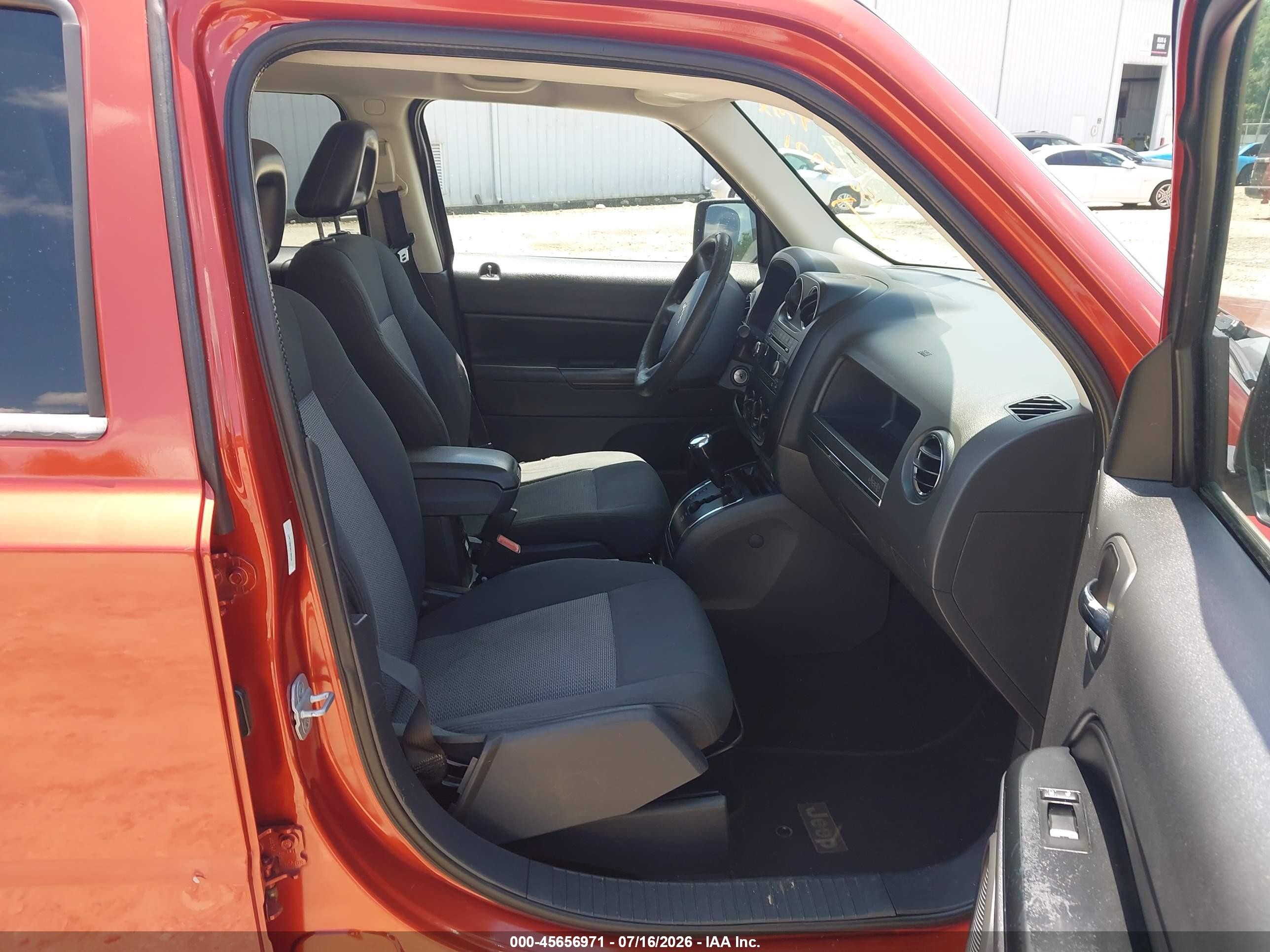 2009 Jeep Patriot Sport Оранжевый vin: 1J4FT28B39D160232