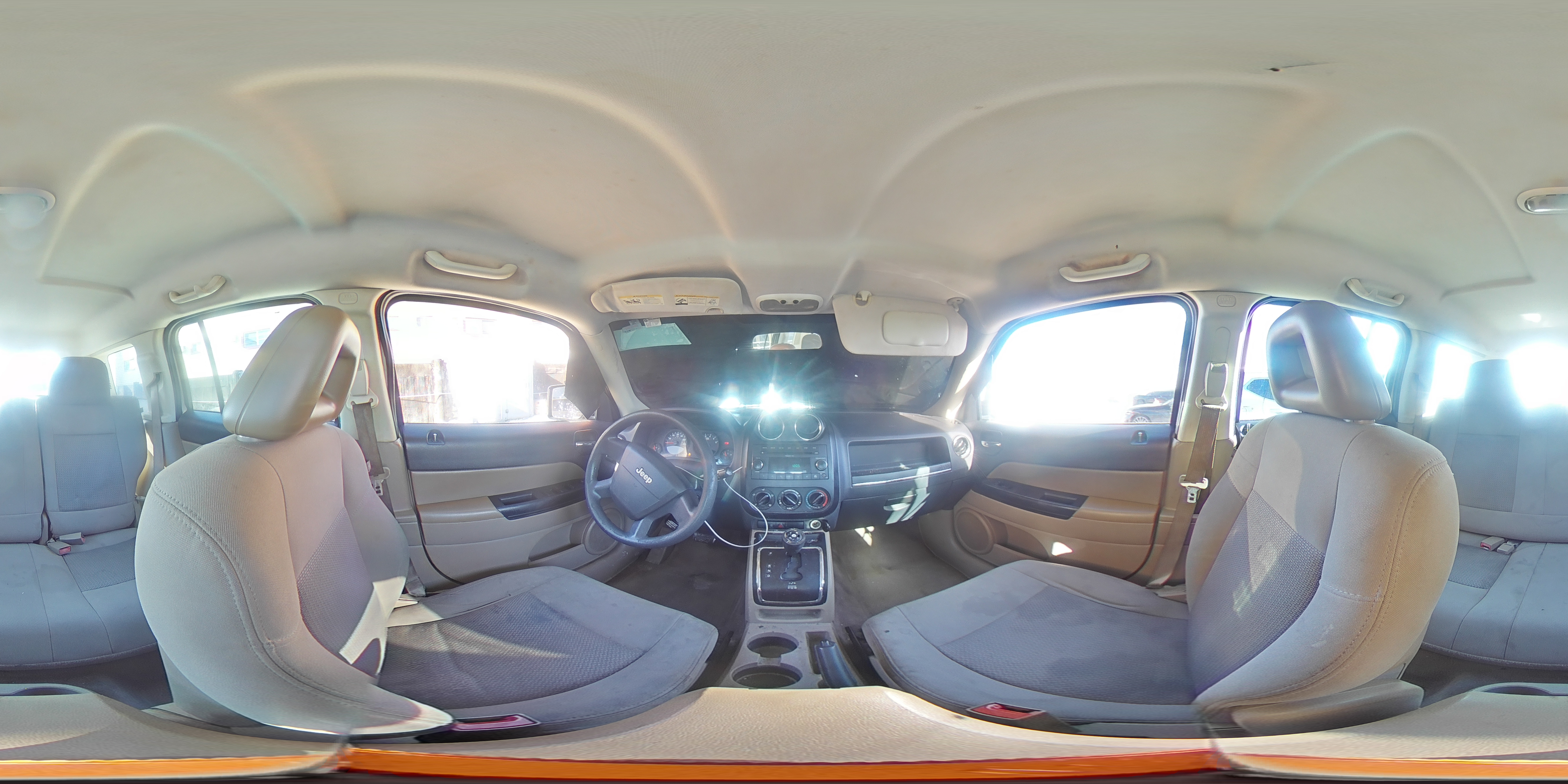 2009 Jeep Patriot Sport White vin: 1J4FT28B49D194681