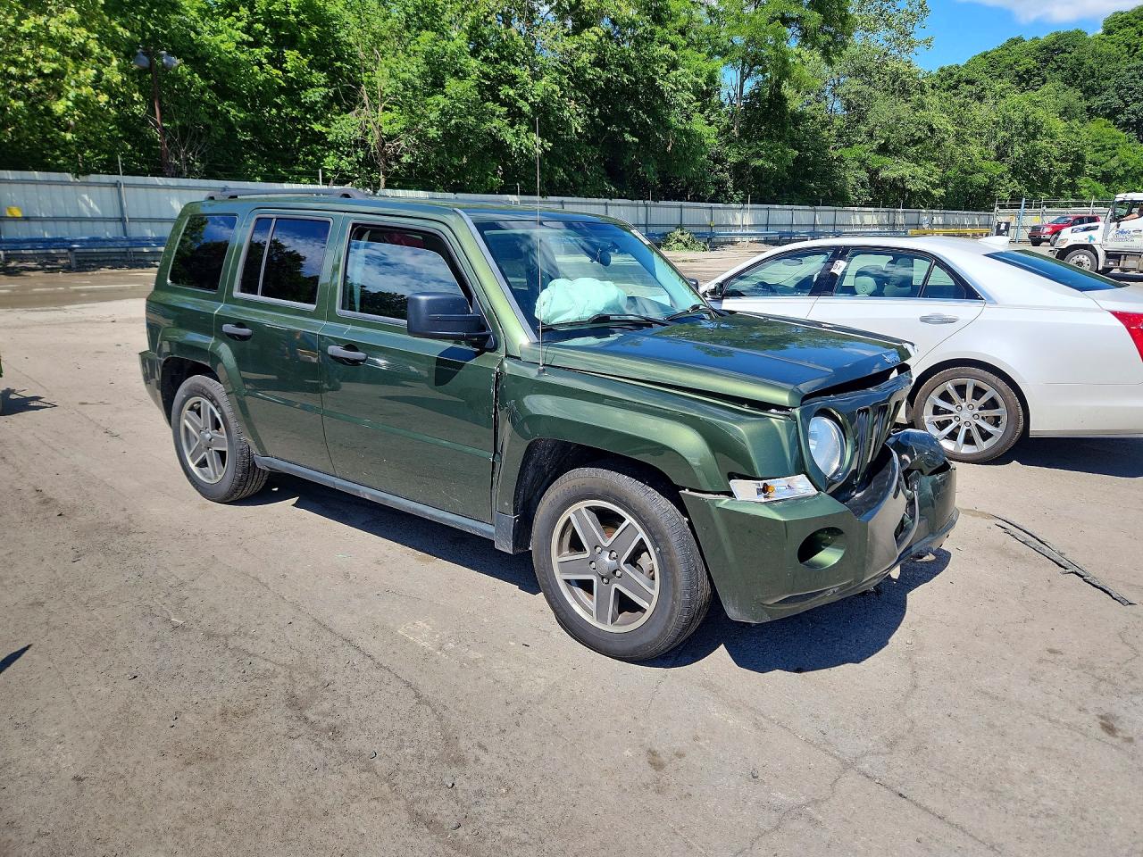 2009 Jeep Patriot Sport Green vin: 1J4FT28B49D194826