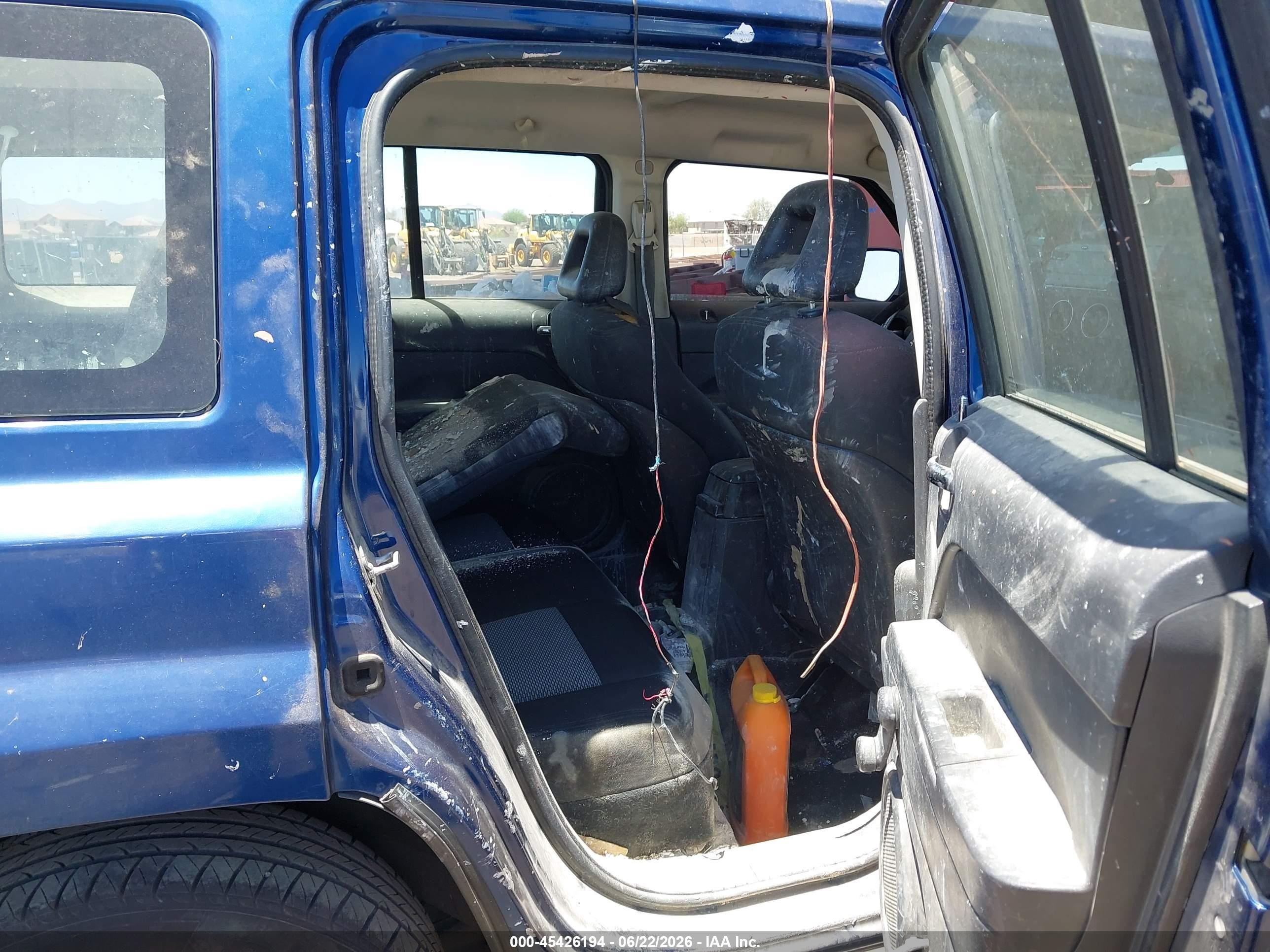 2009 Jeep Patriot Sport Синий vin: 1J4FT28B59D178697