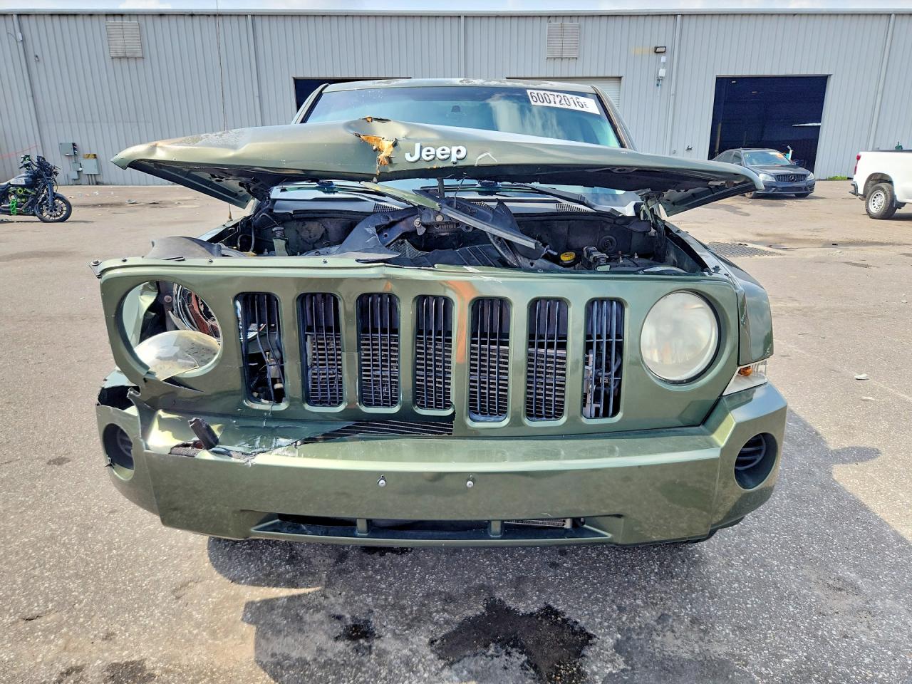 2009 Jeep Patriot Sport Green vin: 1J4FT28B69D194875