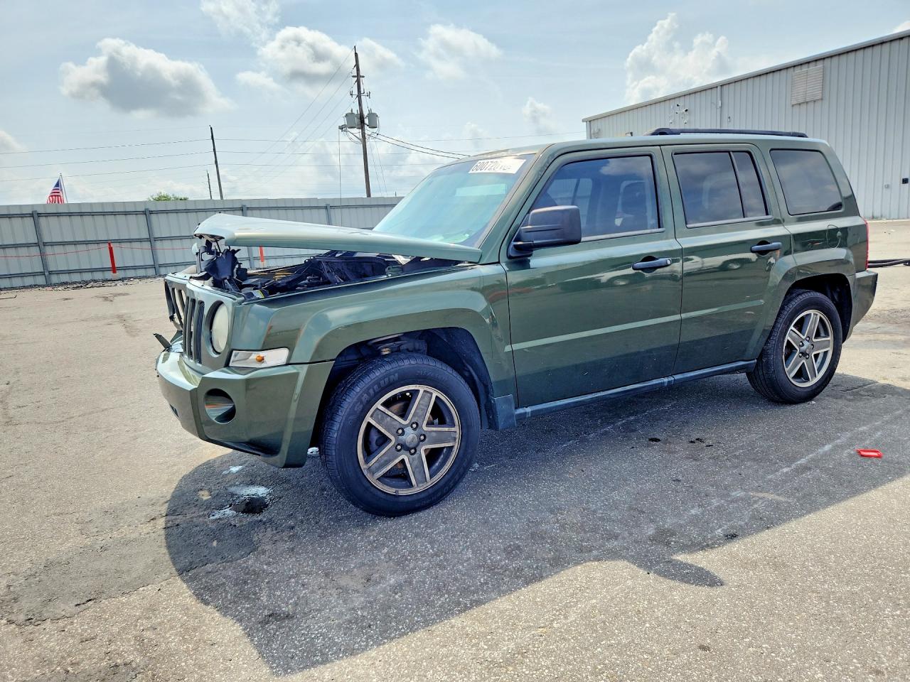 2009 Jeep Patriot Sport Green vin: 1J4FT28B69D194875