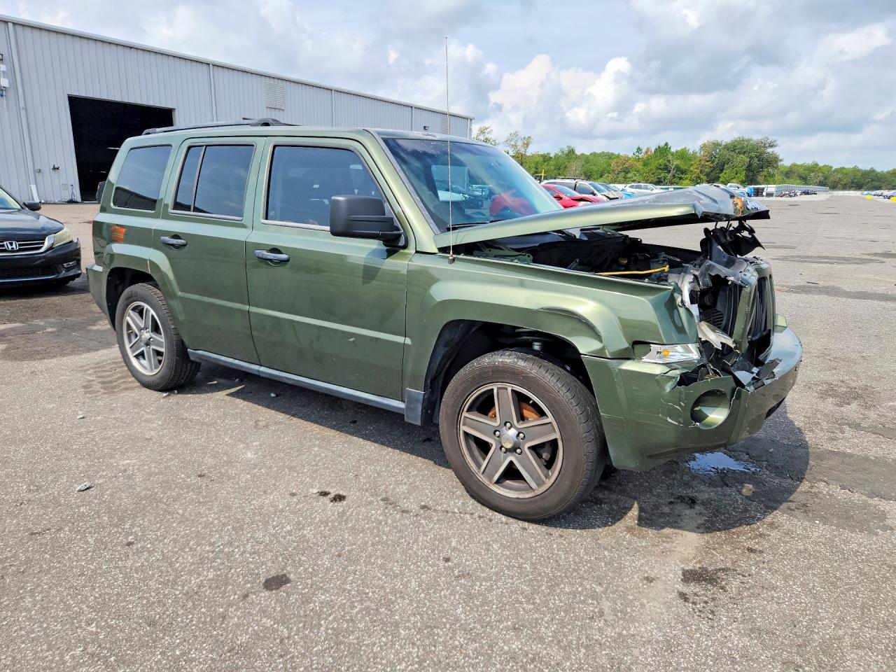2009 Jeep Patriot Sport Green vin: 1J4FT28B69D194875