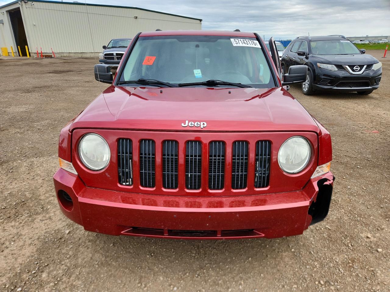 2009 Jeep Patriot Sport Red vin: 1J4FT28B89D203639