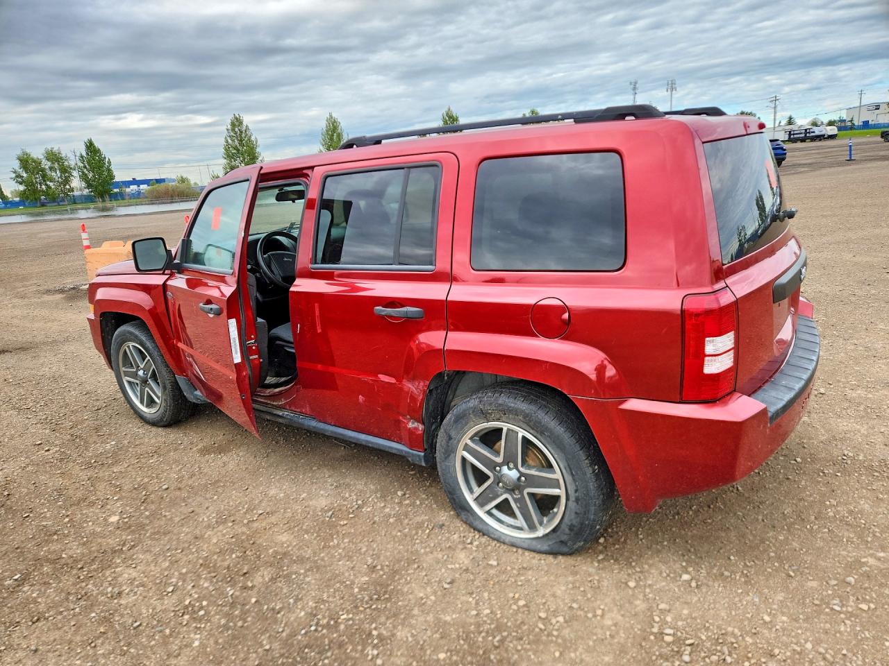 2009 Jeep Patriot Sport Red vin: 1J4FT28B89D203639
