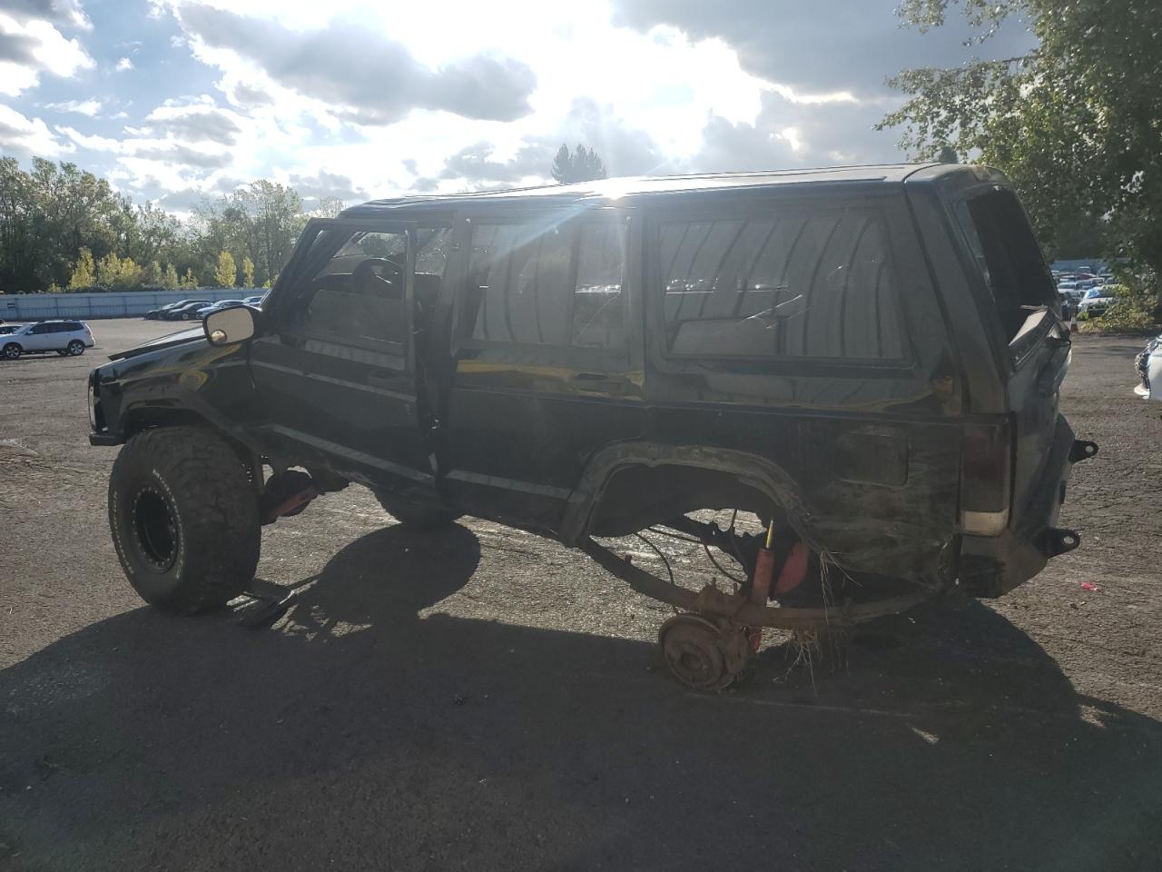 1999 Jeep Cherokee Se Black vin: 1J4FT28P3XL595475