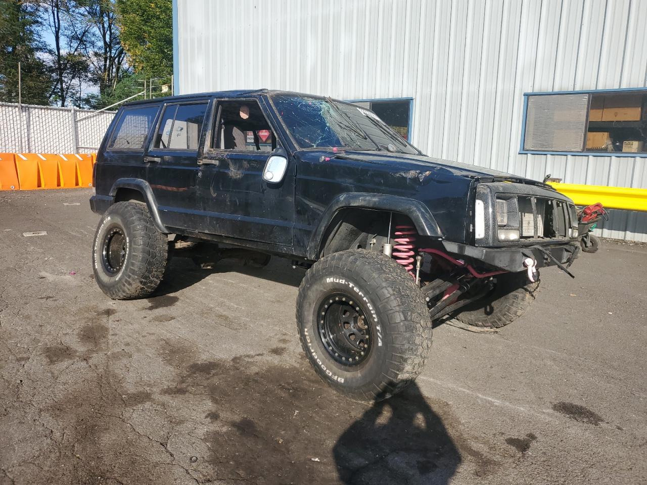 1999 Jeep Cherokee Se Black vin: 1J4FT28P3XL595475