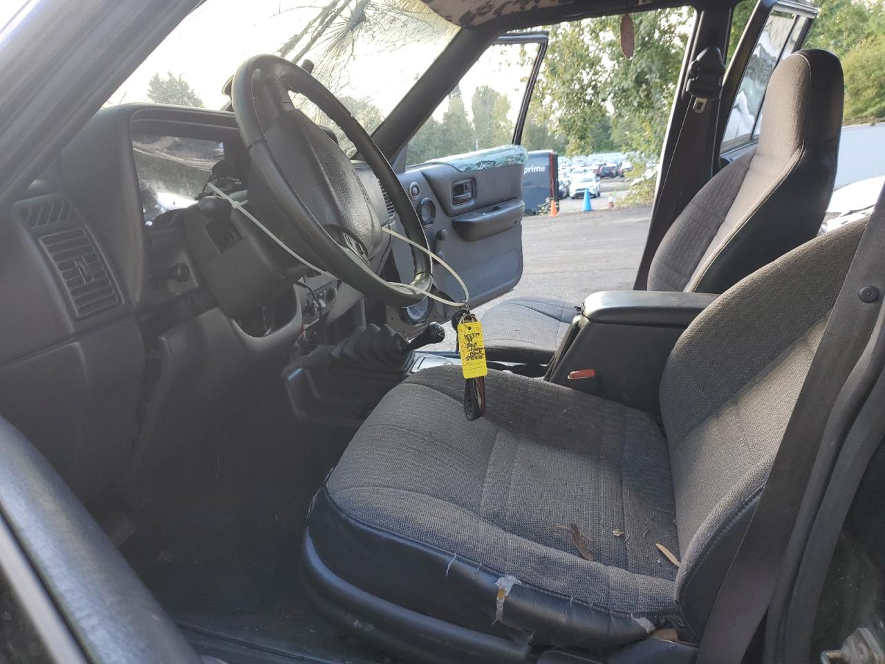 1999 Jeep Cherokee Se Black vin: 1J4FT28P3XL595475