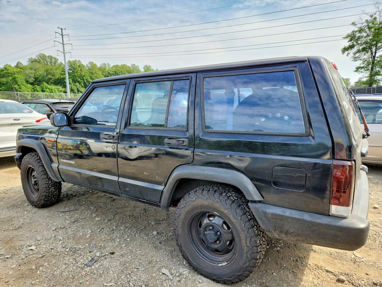 1999 Jeep Cherokee Se Black vin: 1J4FT28P9XL621996