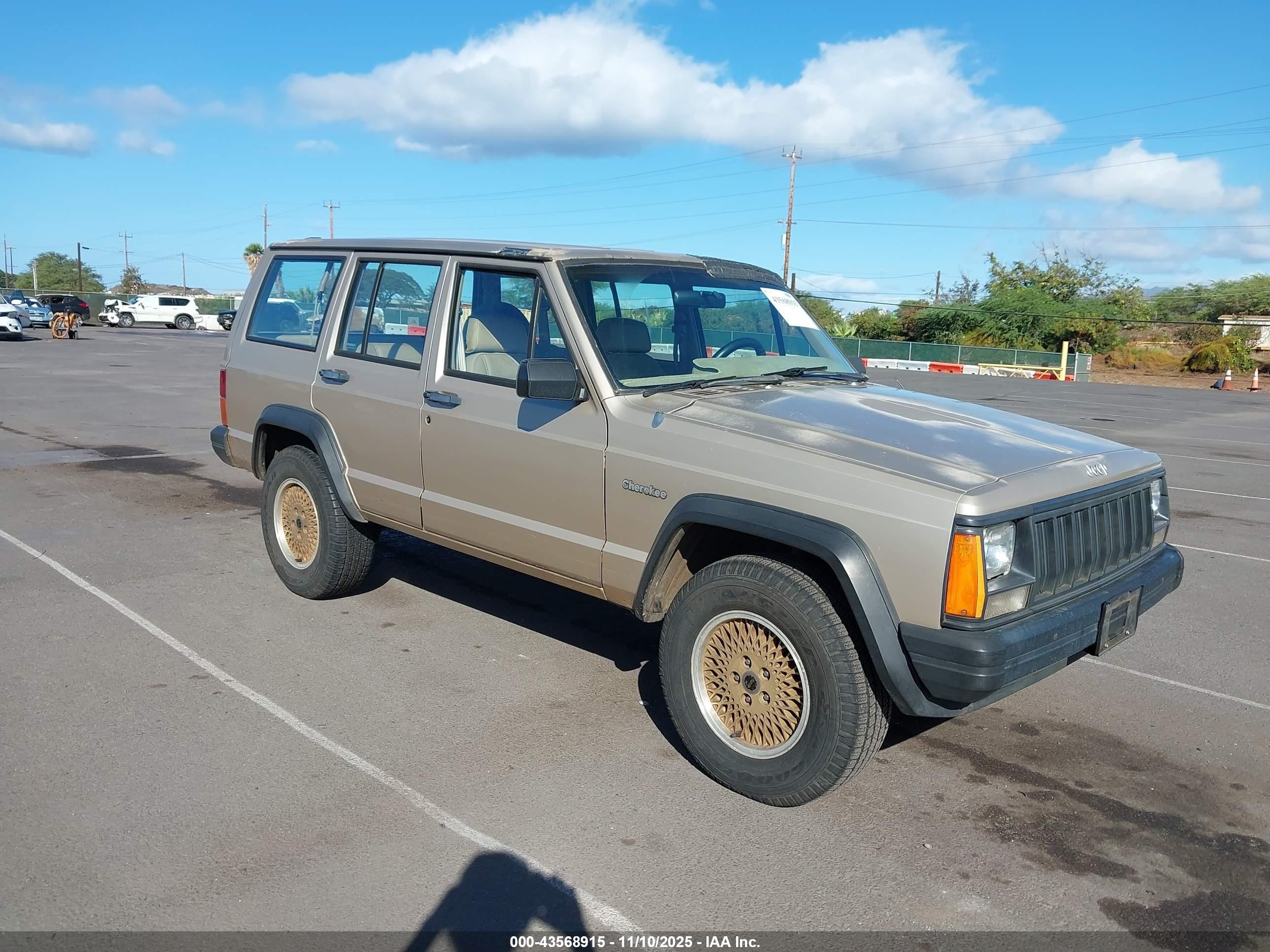 1993 Jeep Cherokee   Beige vin: 1J4FT28S1PL565718