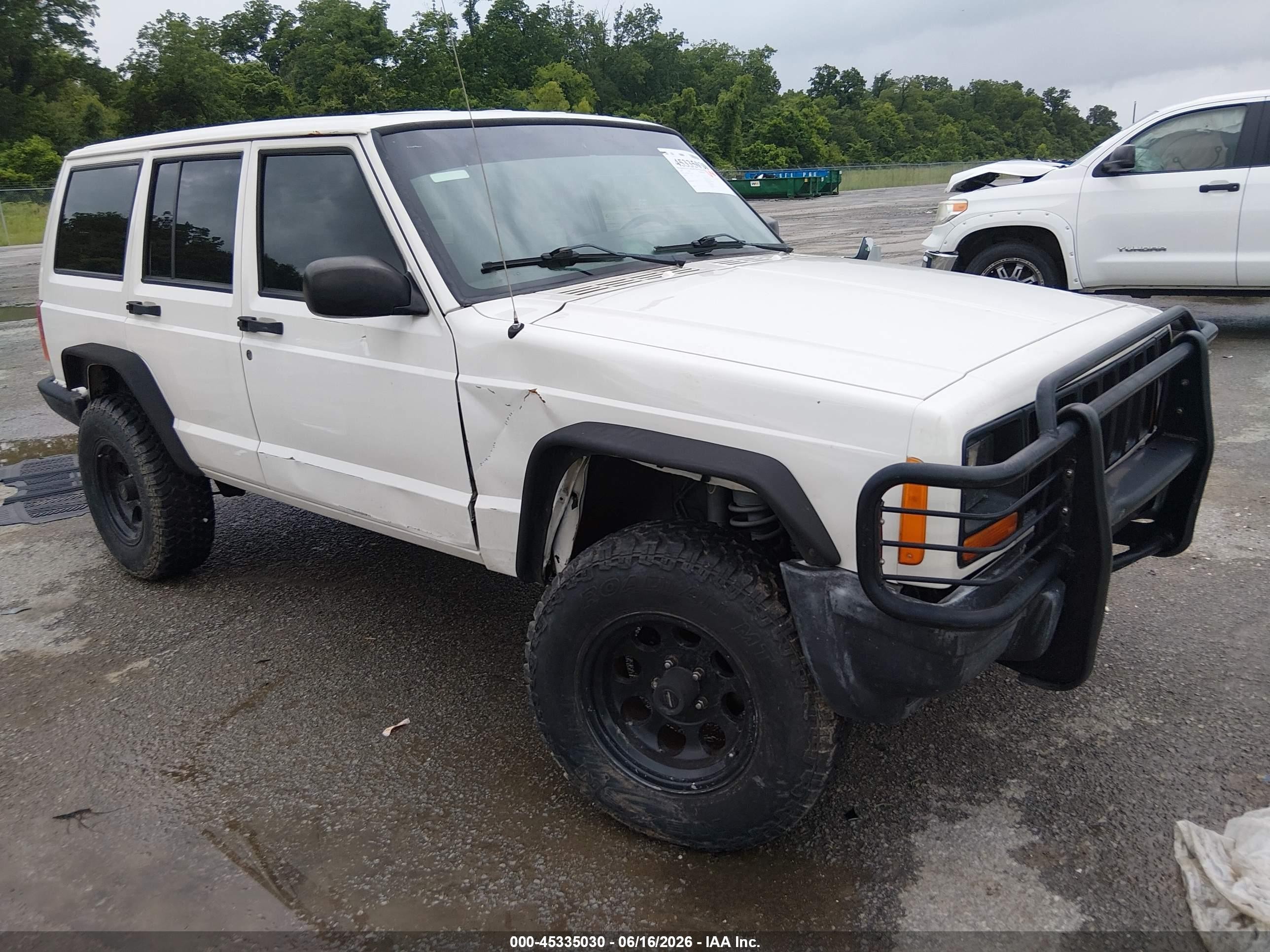 2000 Jeep Cherokee Se Белый vin: 1J4FT28S1YL171962