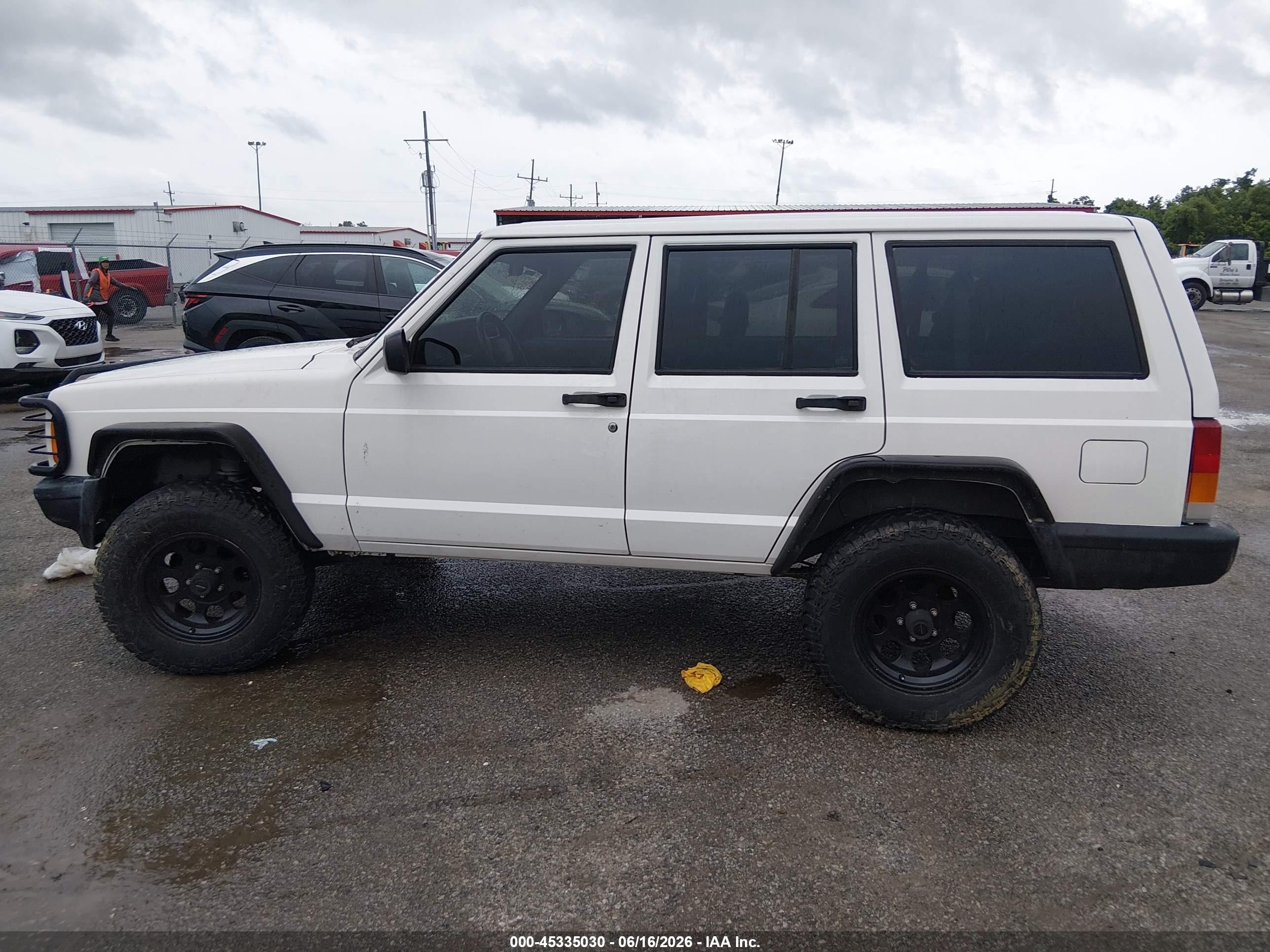 2000 Jeep Cherokee Se Белый vin: 1J4FT28S1YL171962