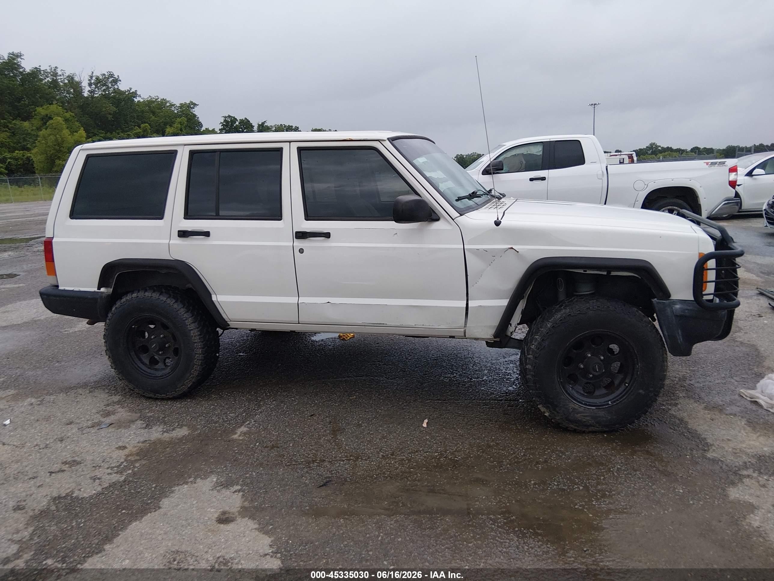 2000 Jeep Cherokee Se Белый vin: 1J4FT28S1YL171962