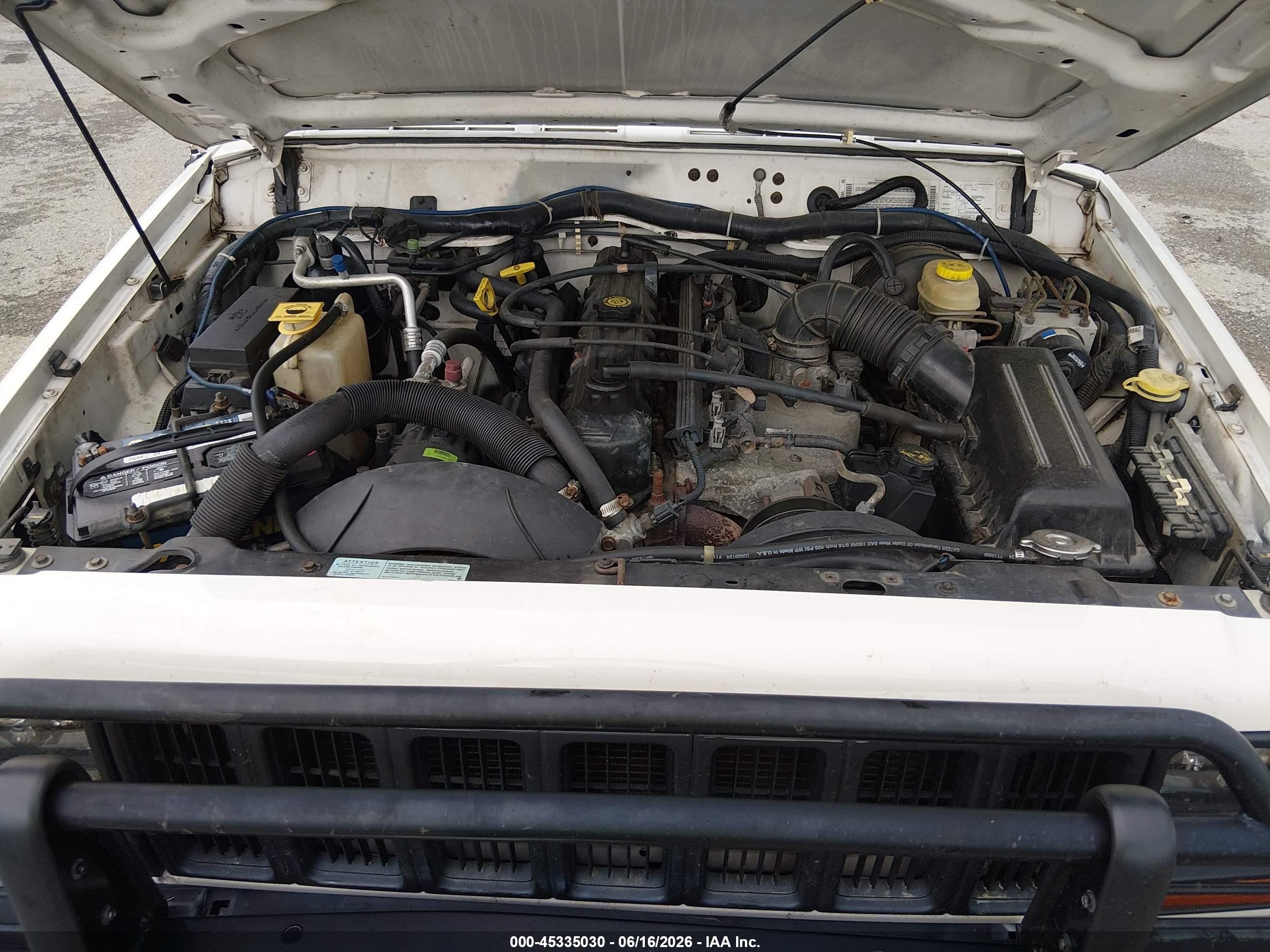 2000 Jeep Cherokee Se Белый vin: 1J4FT28S1YL171962