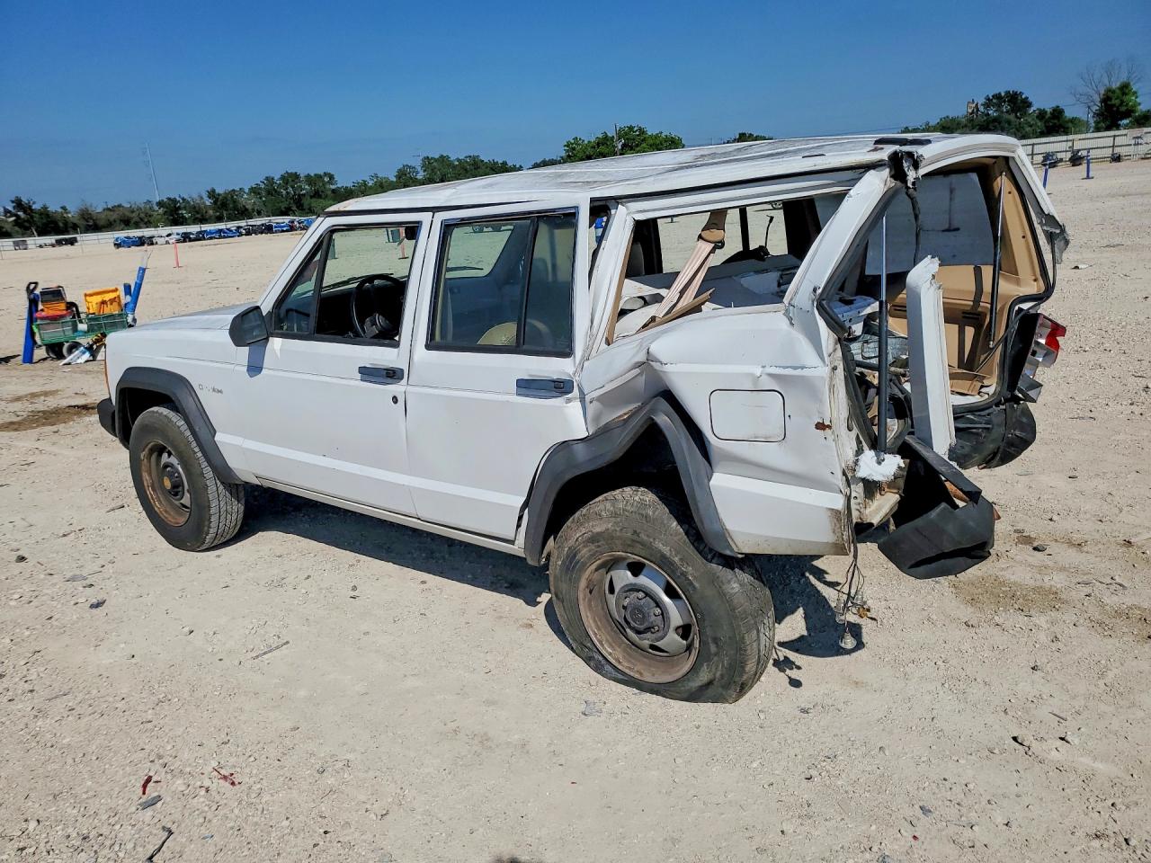 1994 Jeep Cherokee Se Белый vin: 1J4FT28S3RL110002