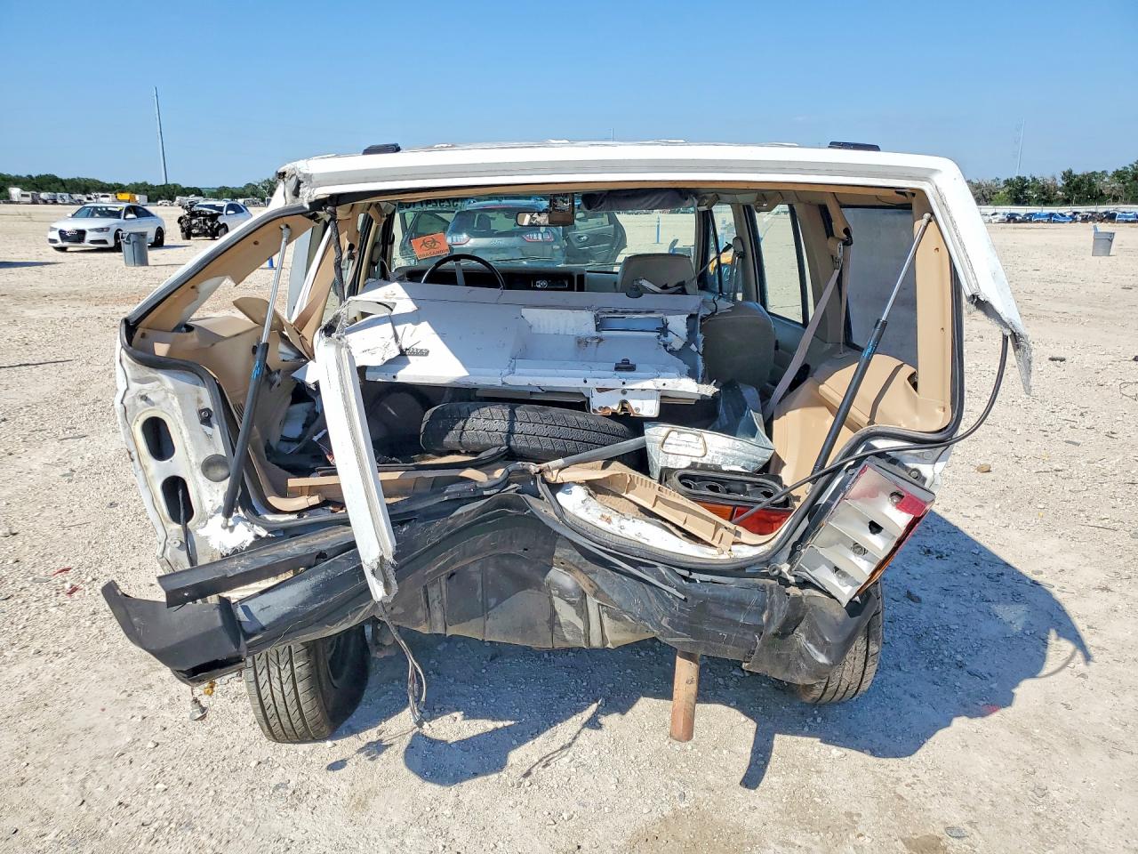 1994 Jeep Cherokee Se Белый vin: 1J4FT28S3RL110002