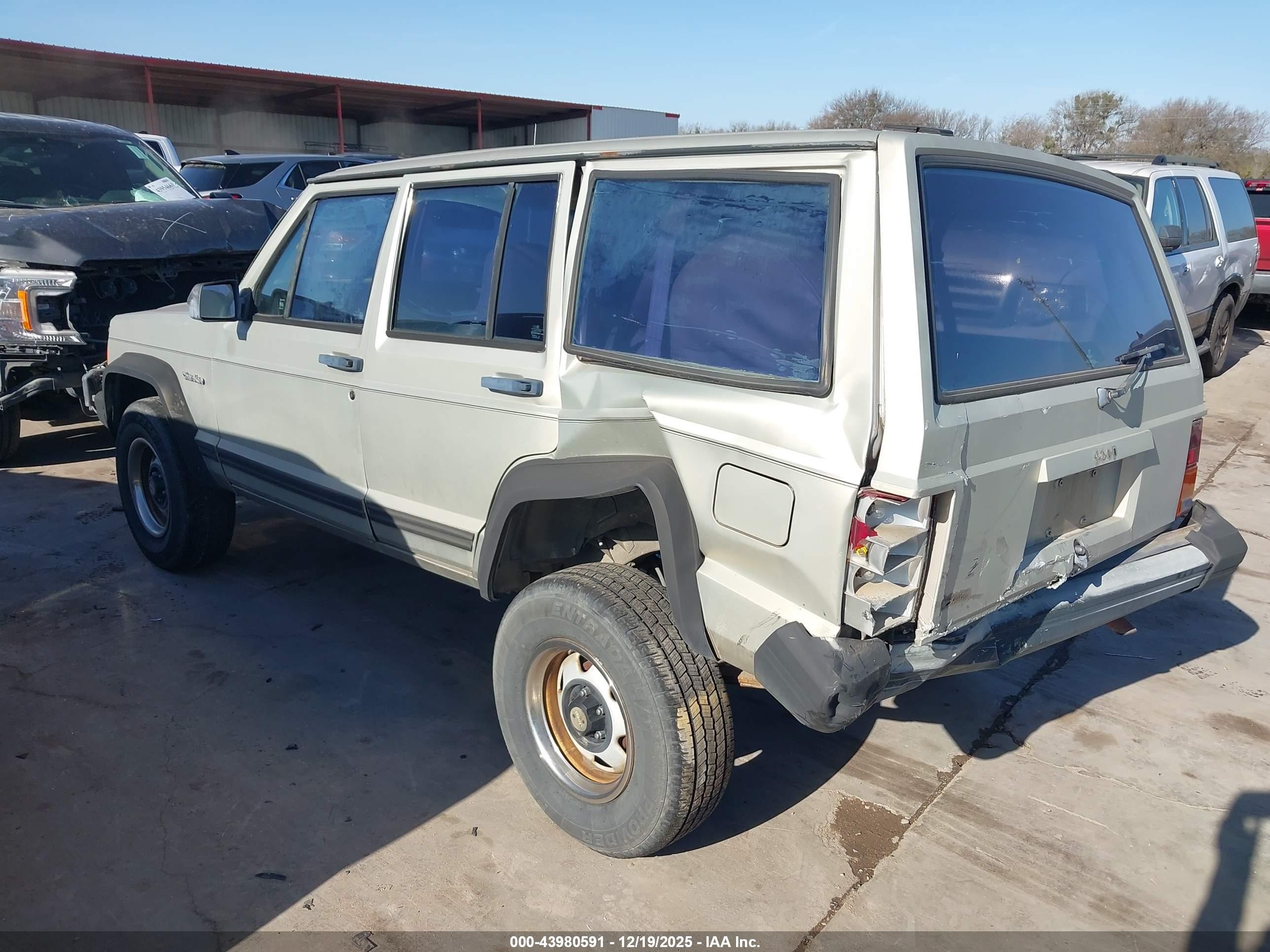 1995 Jeep Cherokee Se Gold vin: 1J4FT28S3SL564725