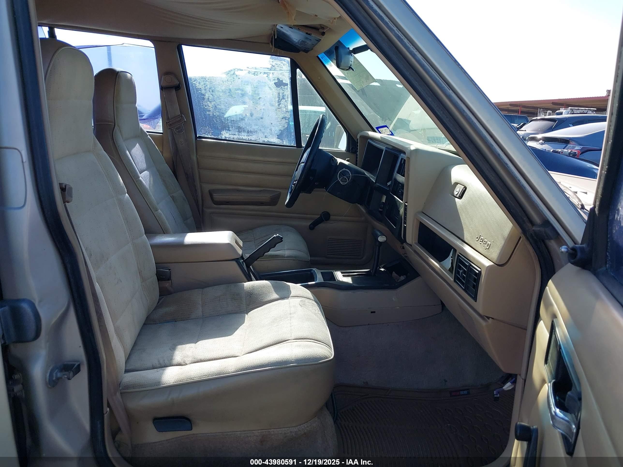 1995 Jeep Cherokee Se Gold vin: 1J4FT28S3SL564725