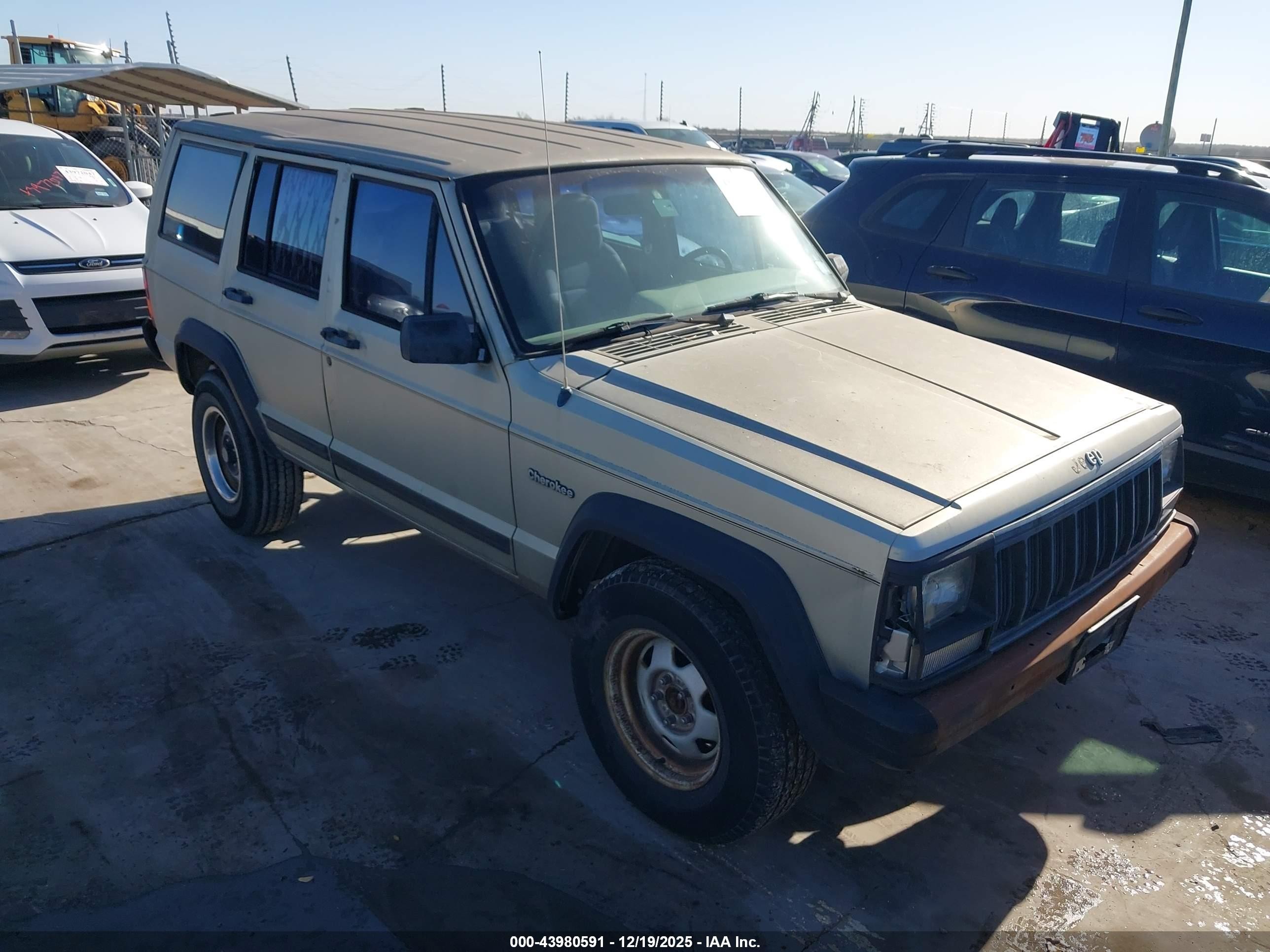 1995 Jeep Cherokee Se Gold vin: 1J4FT28S3SL564725