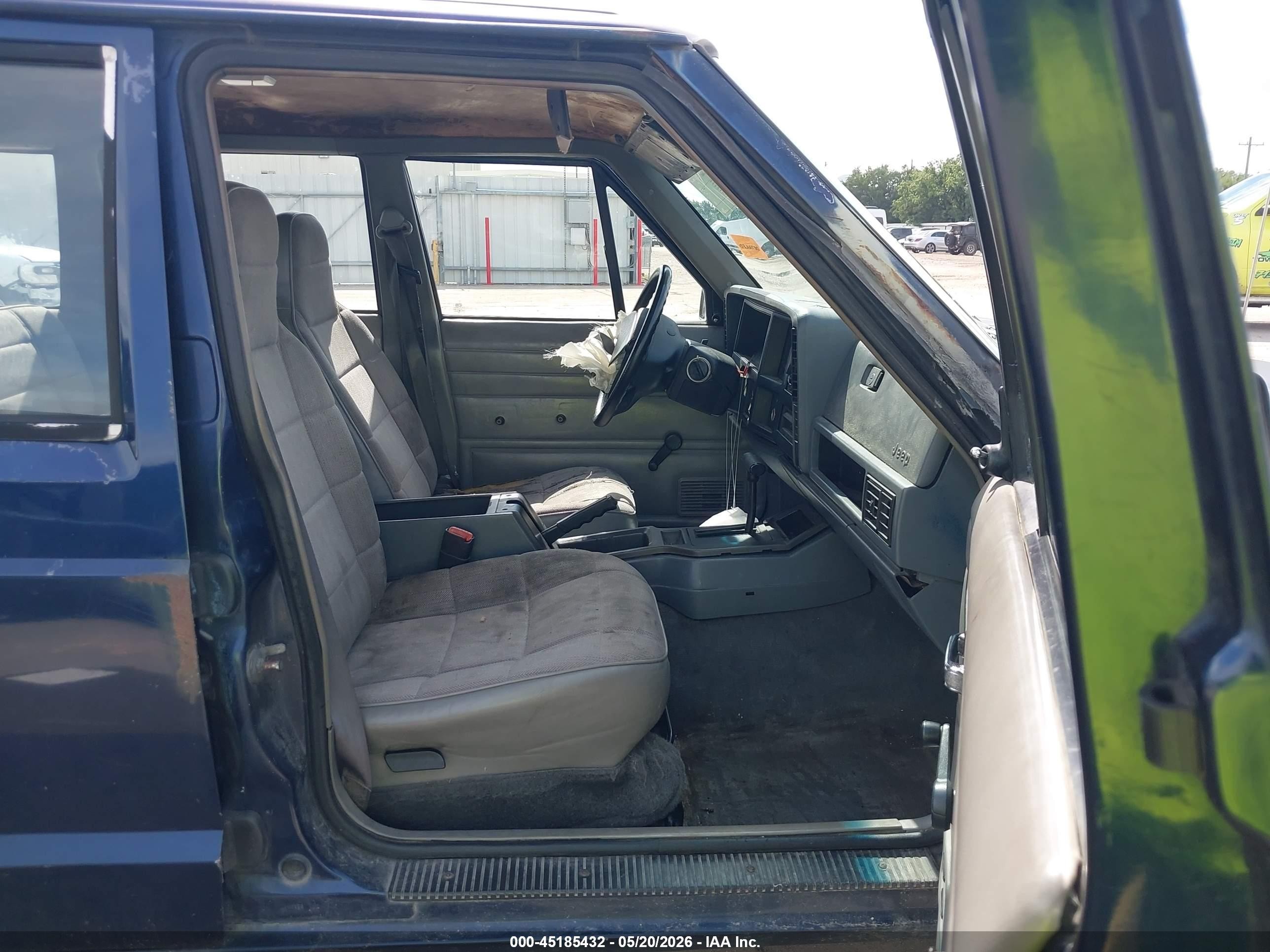 1996 Jeep Cherokee Se Blue vin: 1J4FT28S4TL183855