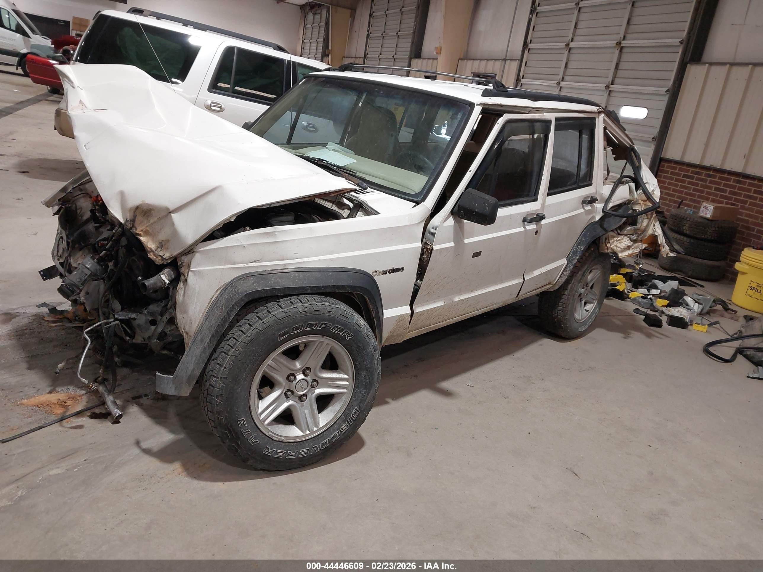 1996 Jeep Cherokee Se White vin: 1J4FT28S6TL181198