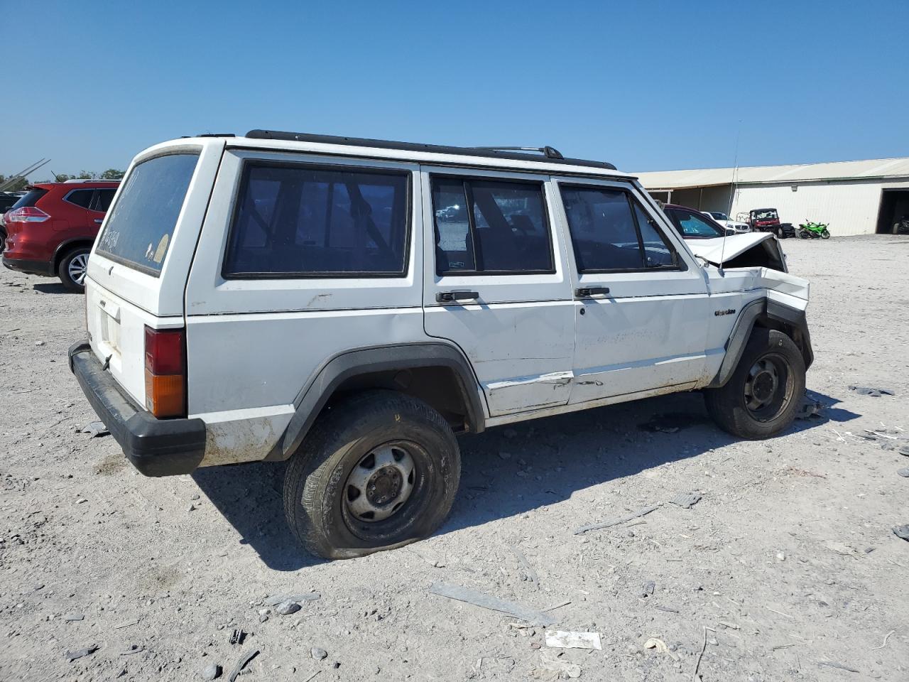1993 Jeep Cherokee White vin: 1J4FT28S9PL580550
