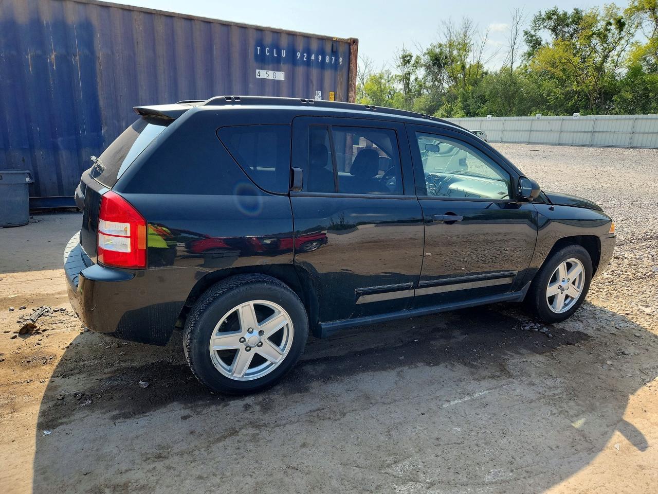 2009 Jeep Compass Sport Black vin: 1J4FT47A29D139814