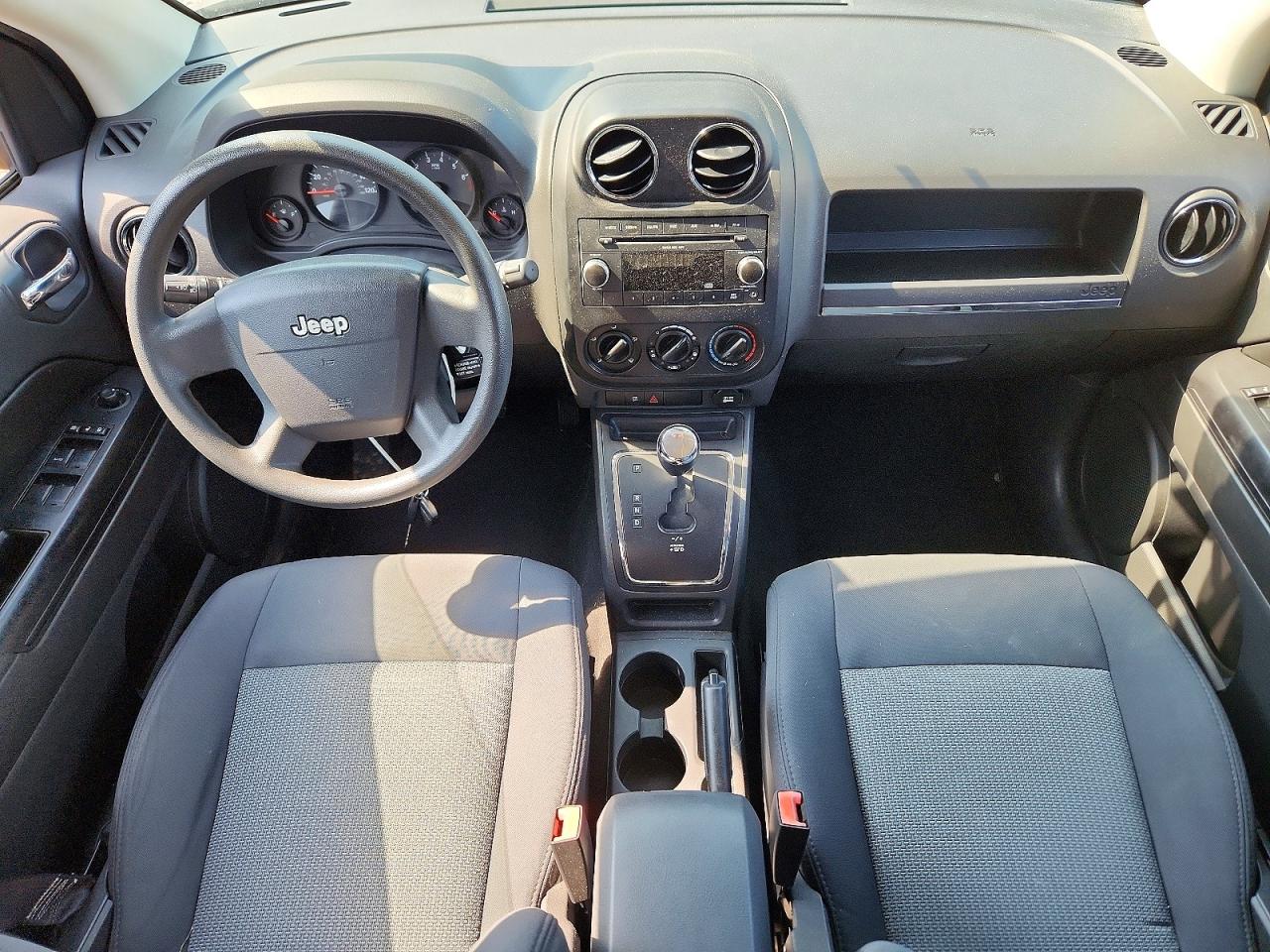 2009 Jeep Compass Sport Black vin: 1J4FT47A29D139814