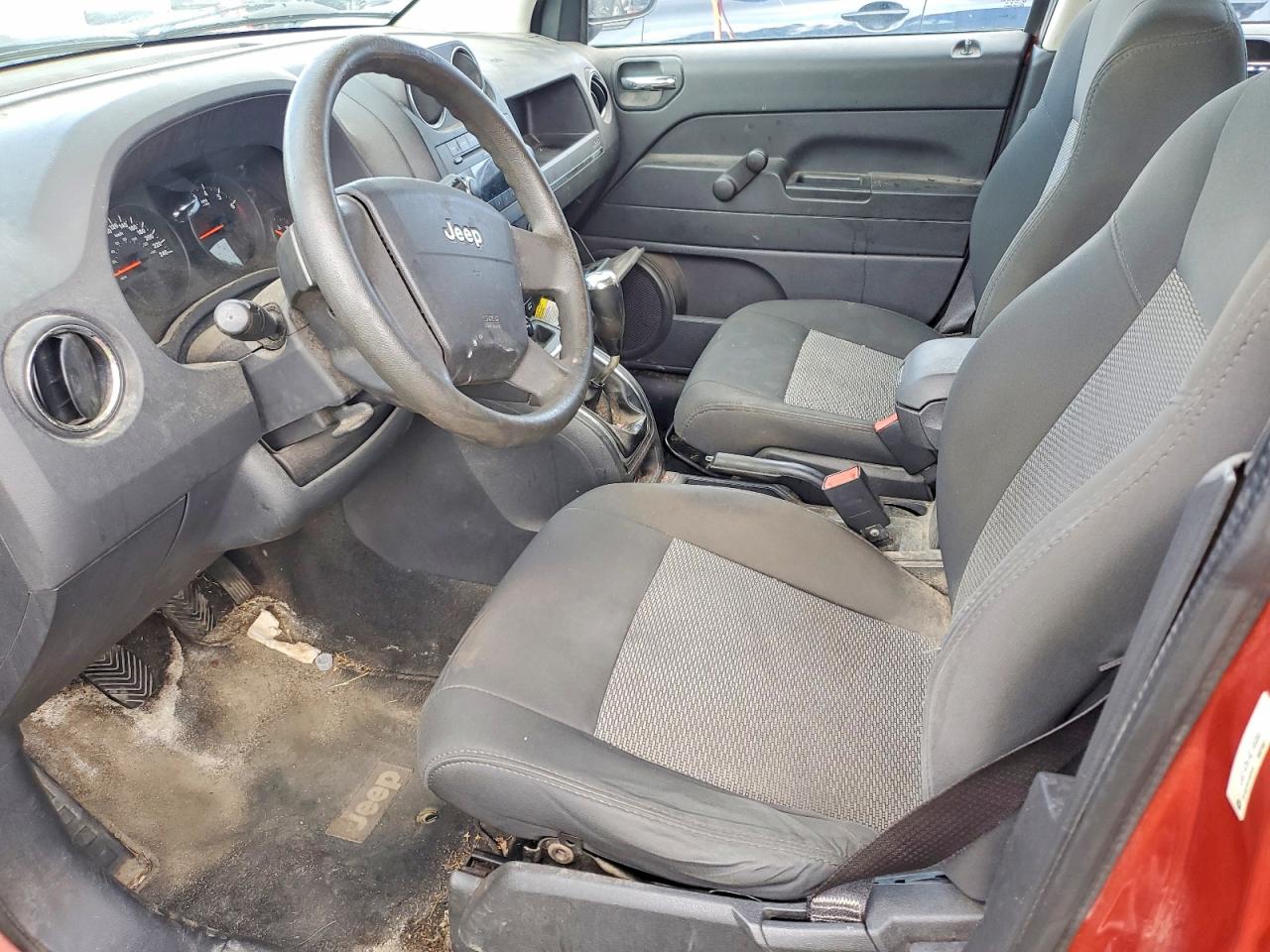2009 Jeep Compass Sport Orange vin: 1J4FT47B19D195865