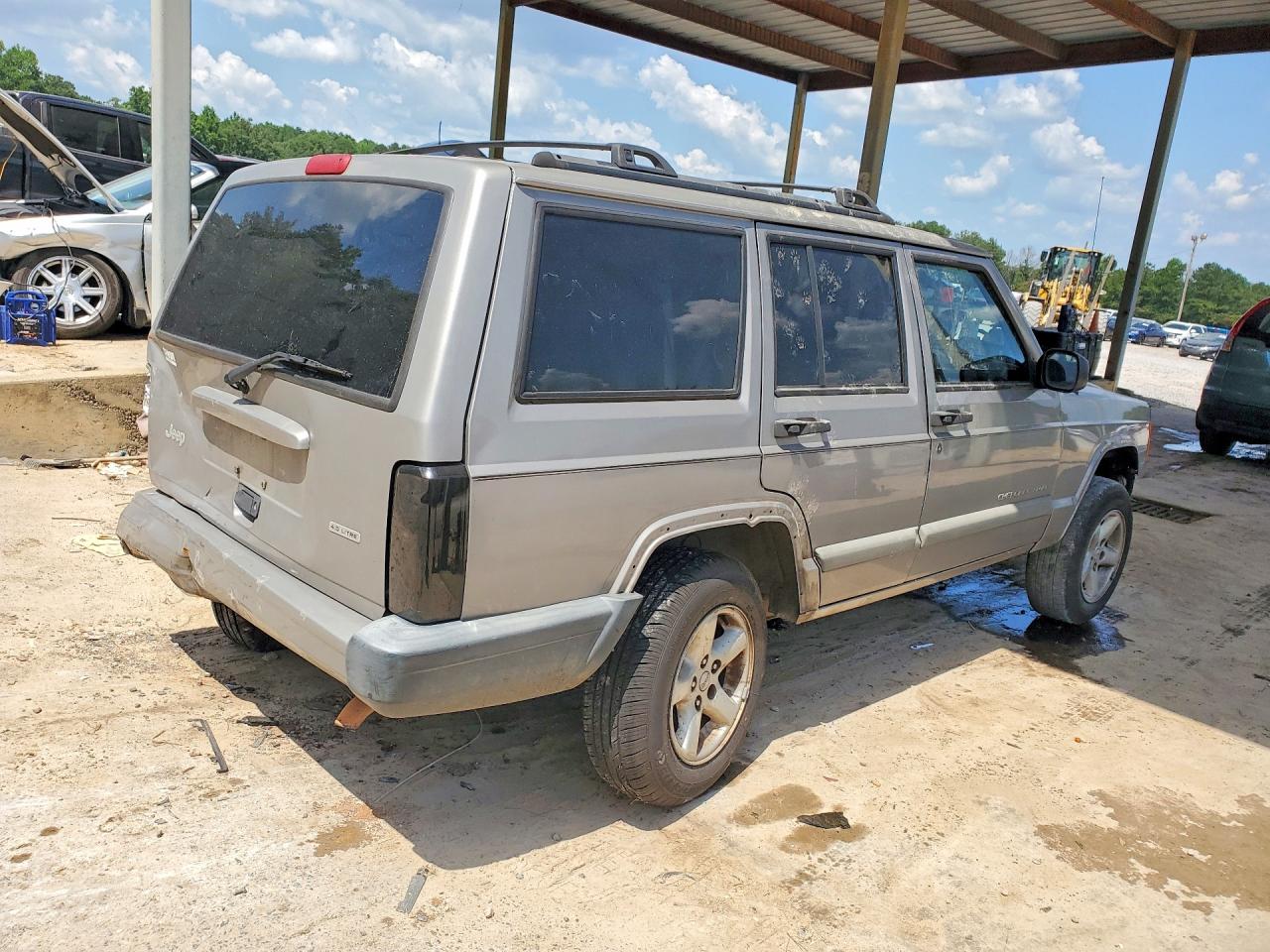 2001 Jeep Cherokee Sport Серый vin: 1J4FT48S01L549688